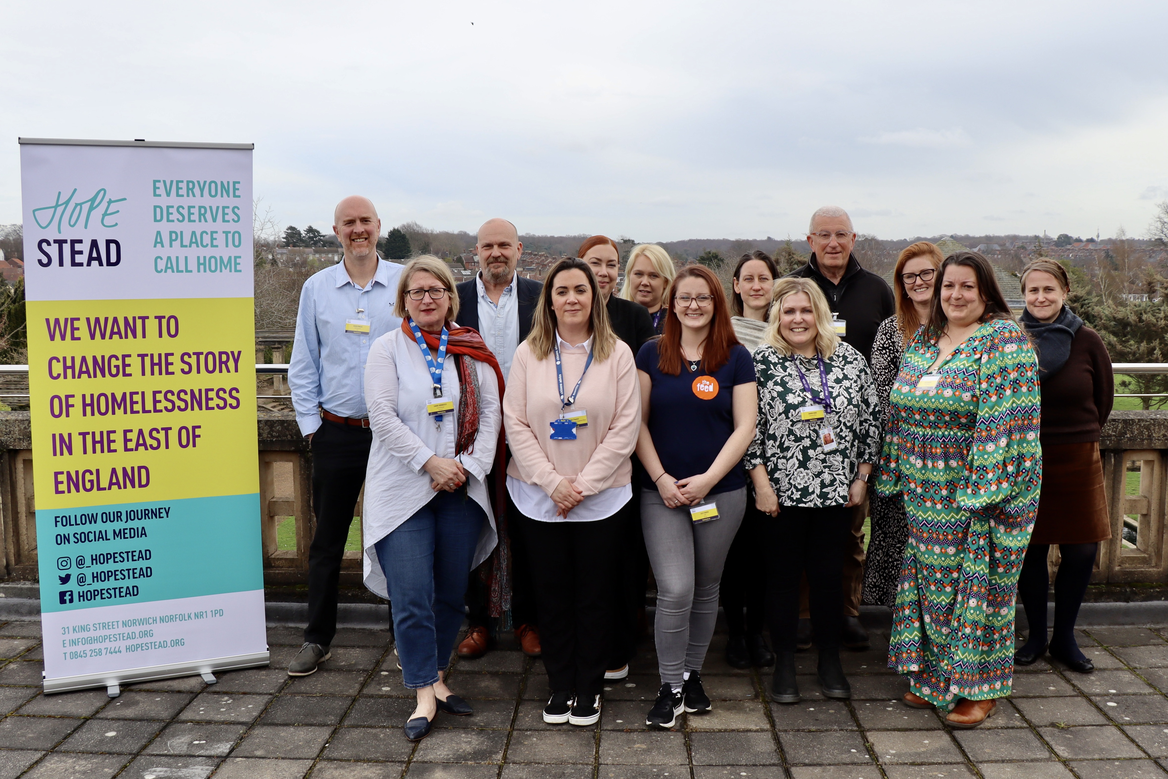 Representatives of charities and groups that benefitted from funding in round three of Hope Funds