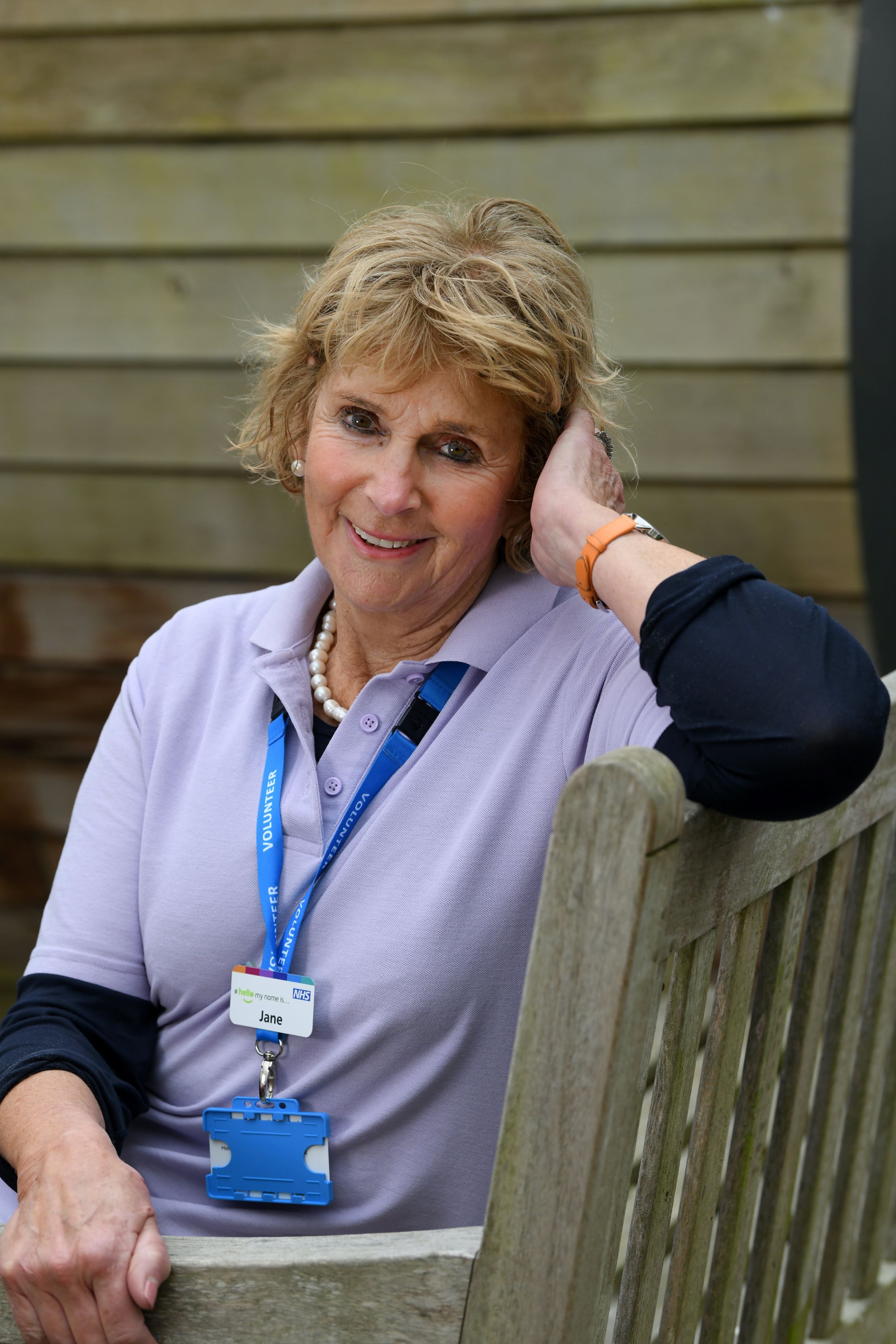 Butterfly volunteer, Jane