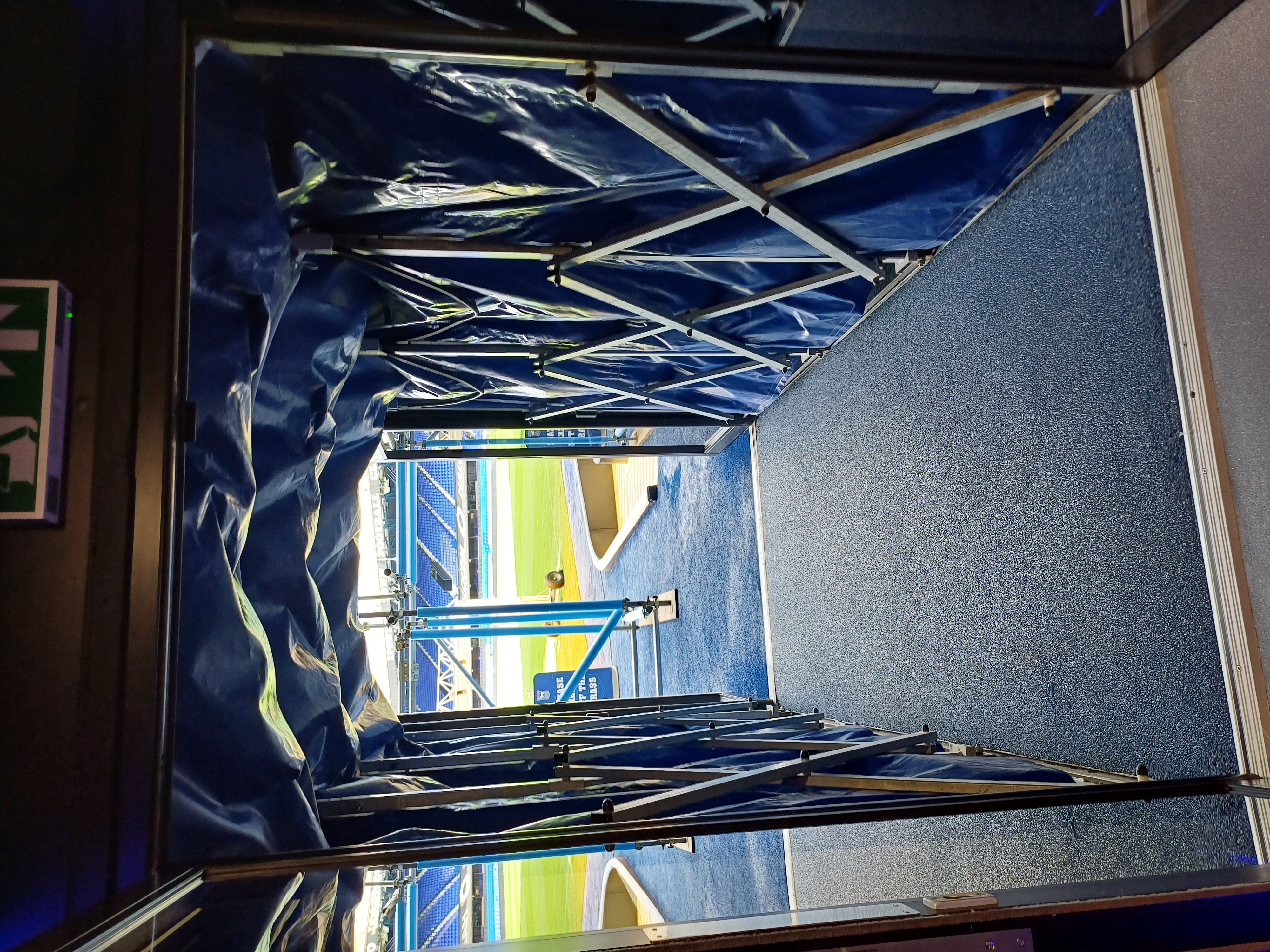 The tunnel at Portman Road