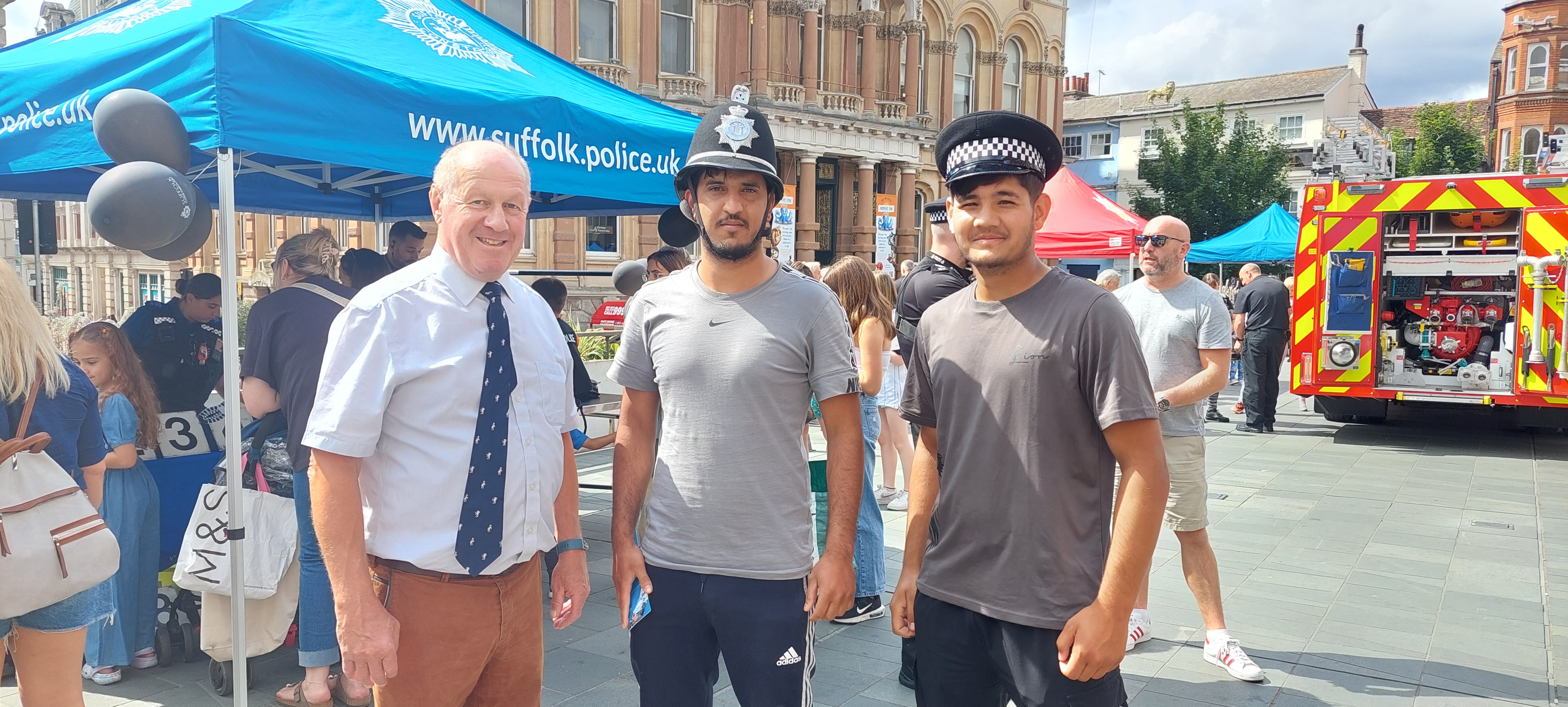 Tim Passmore at a recent Street Meet event in Ipswich