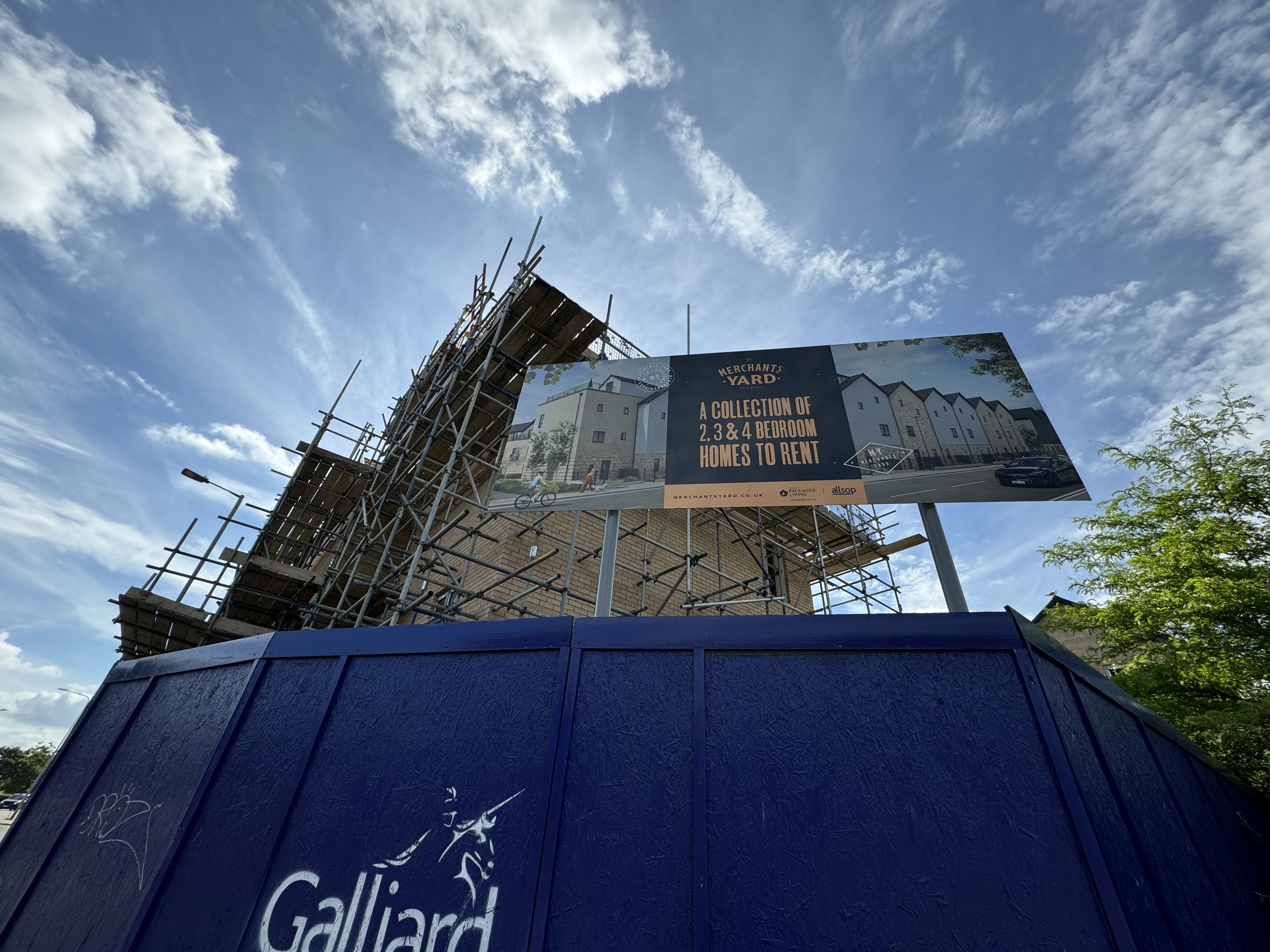 Merchant's Yard development in Ipswich