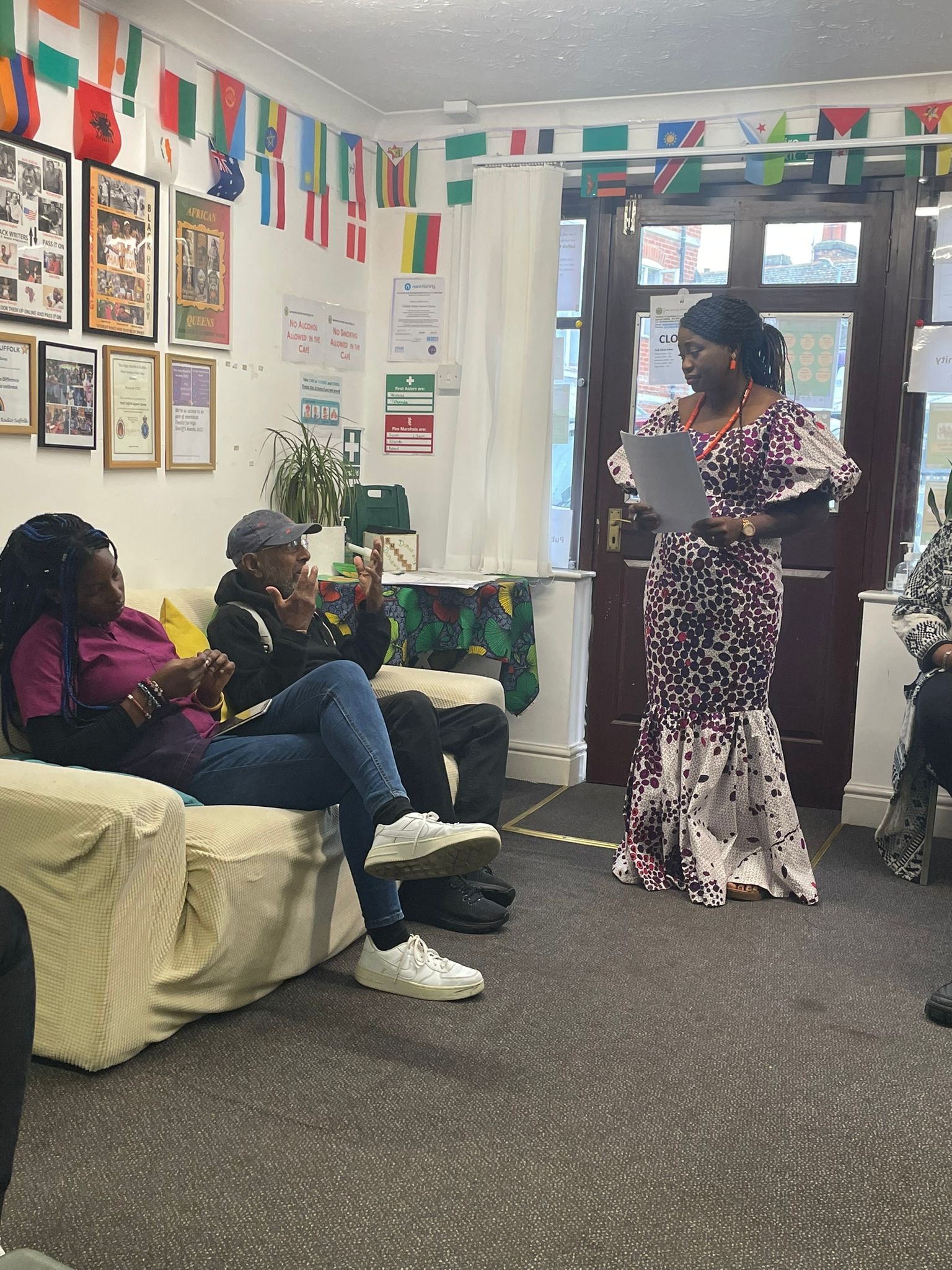 Guests also took part in workshops and a BHM quiz