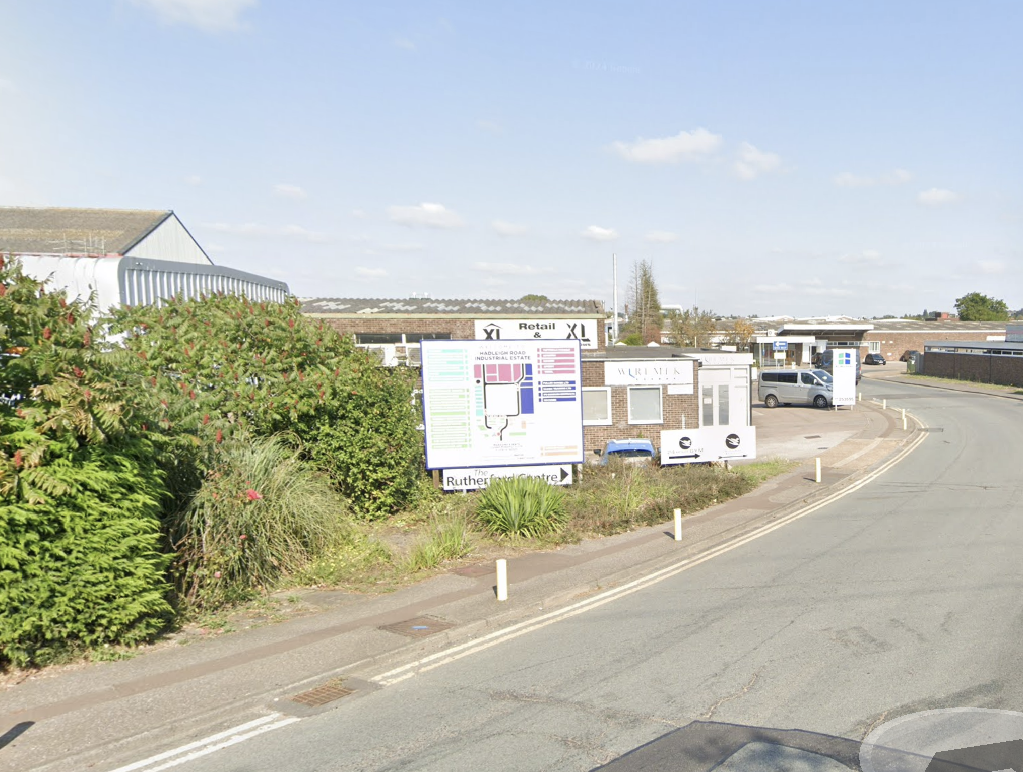 Hadleigh Road Industrial Estate in Ipswich