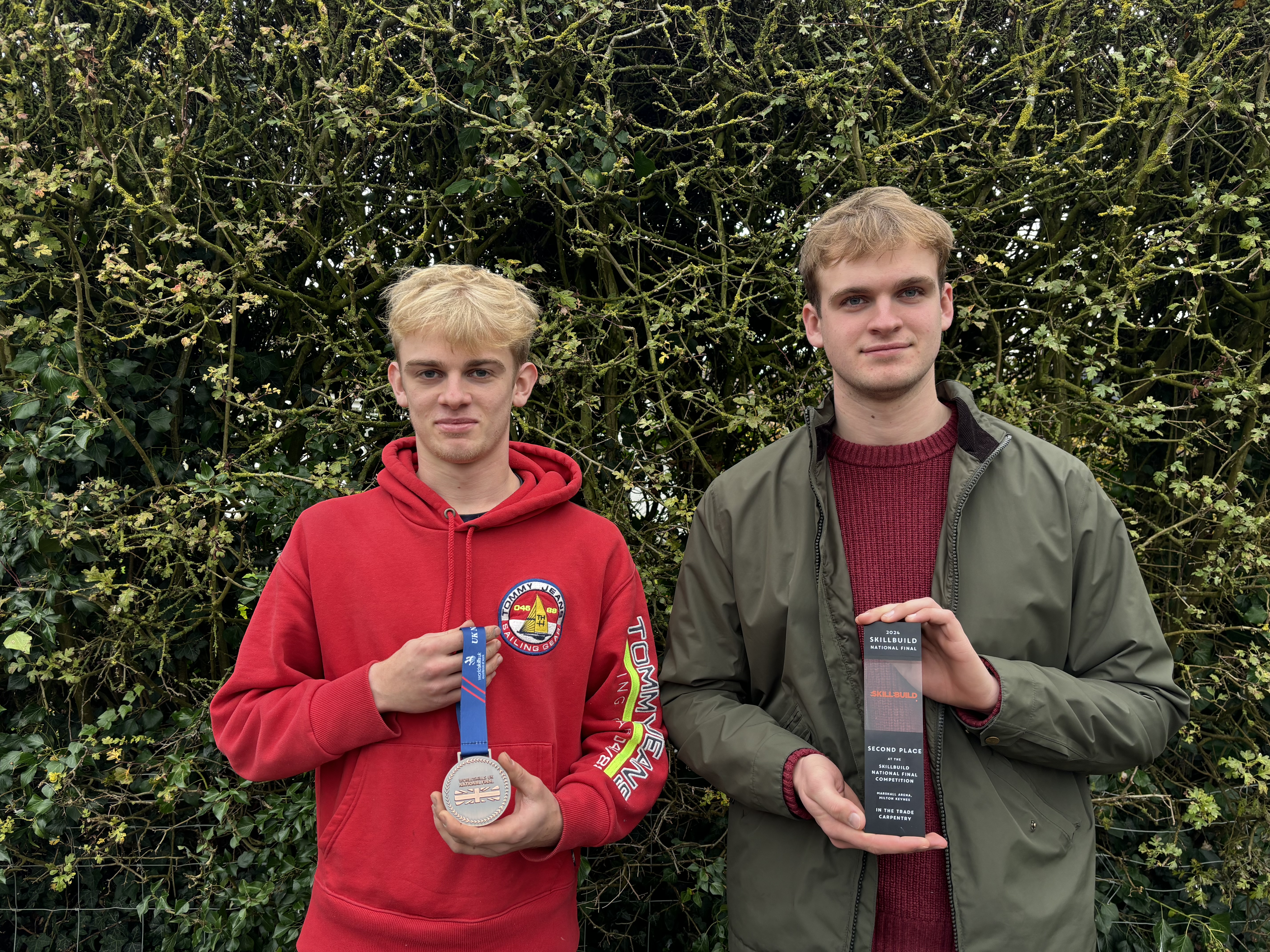 Brothers Sam and George Page