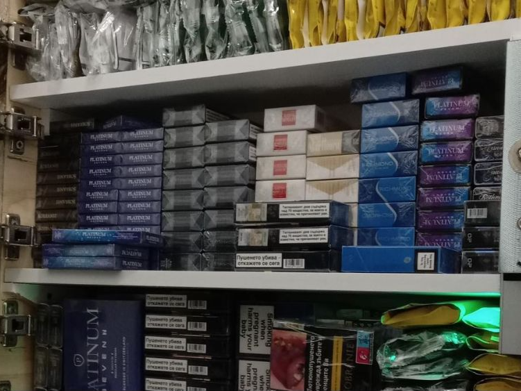 Concealed illegal cigarettes found at a store in Ipswich