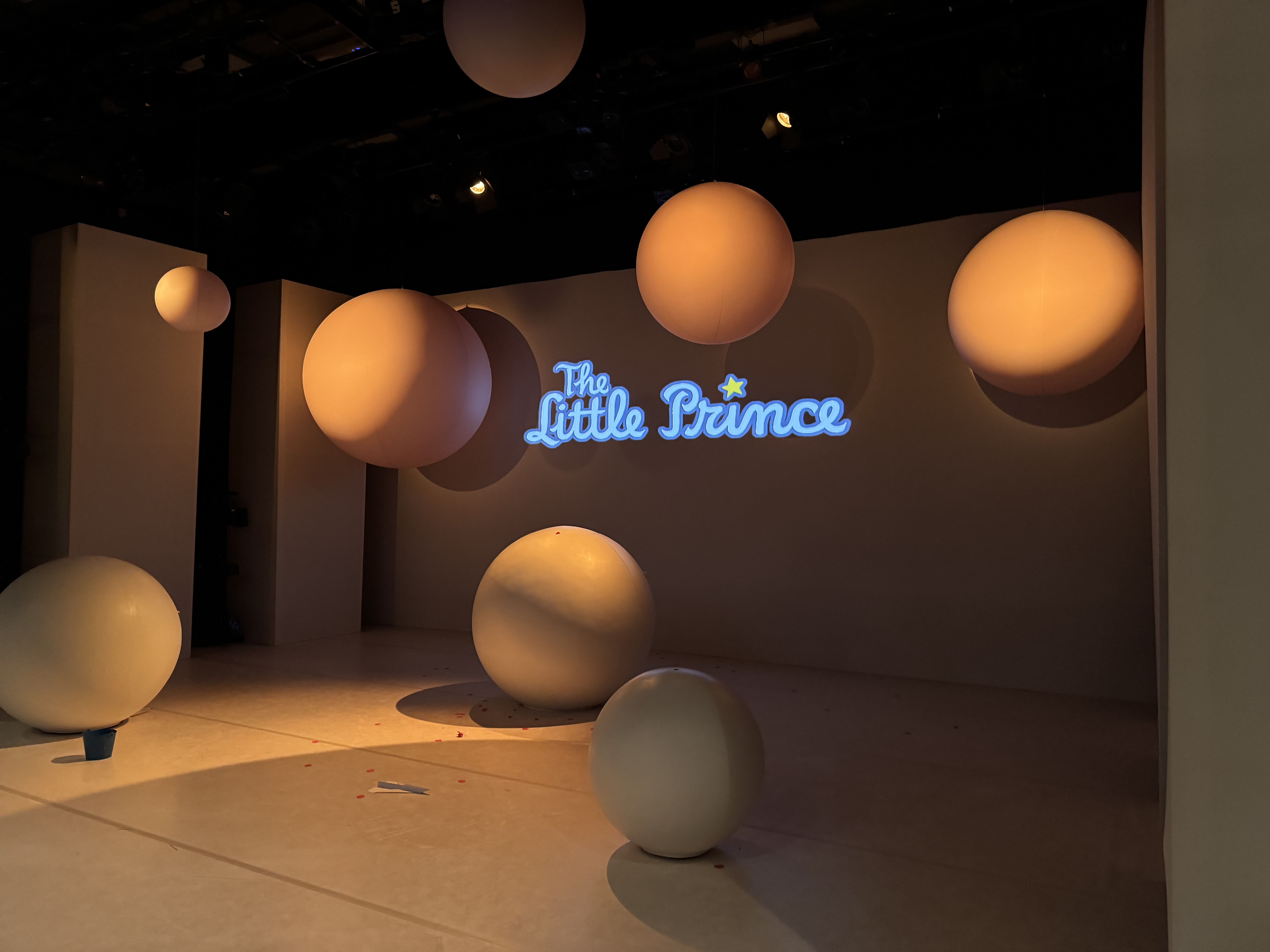 The set for The Little Price at DanceEast