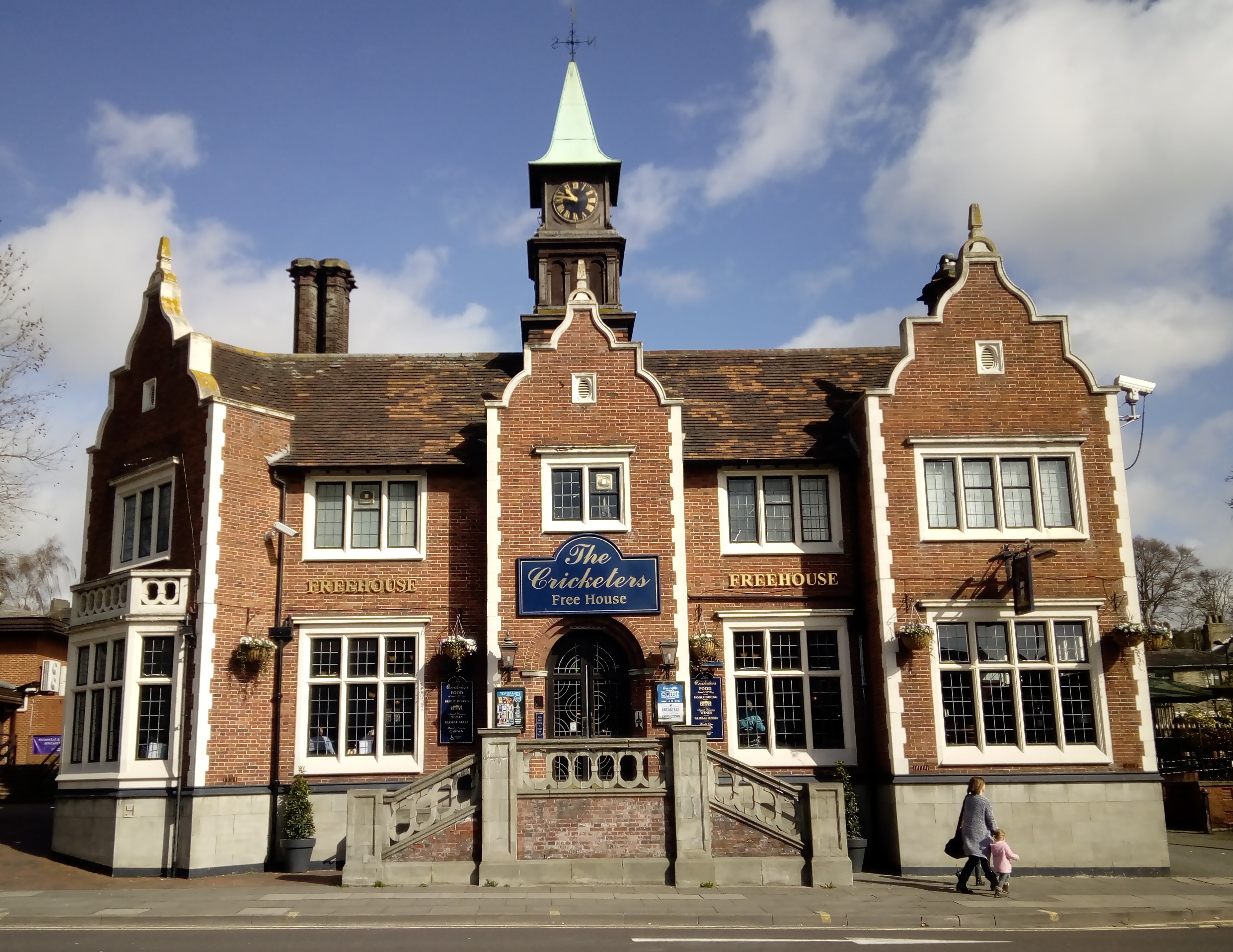 The Cricketers on Crown Street in Ipswich