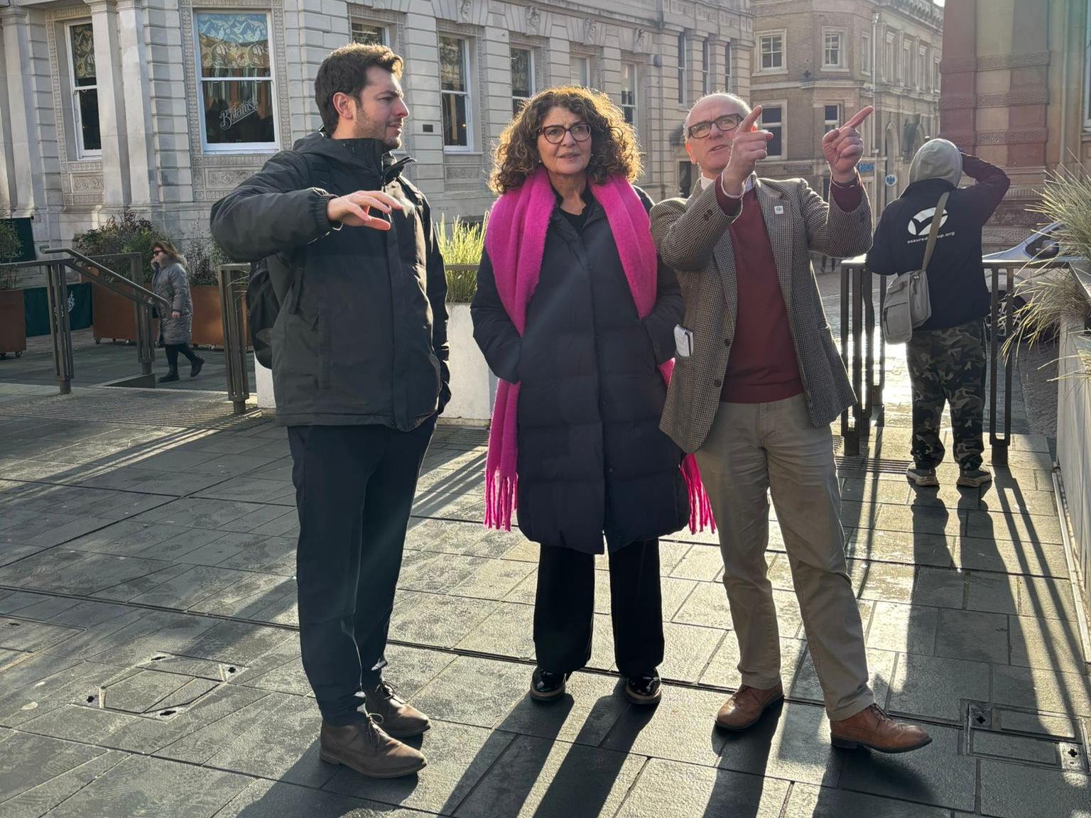 Jack Abbott, Dame Diana Johnson and Neil MacDonald