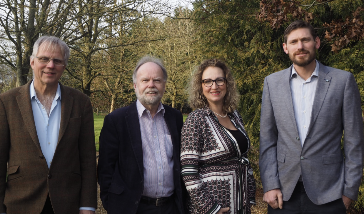 Anders Linder, John Whitehead, Lavinia Hadingham and James Caston