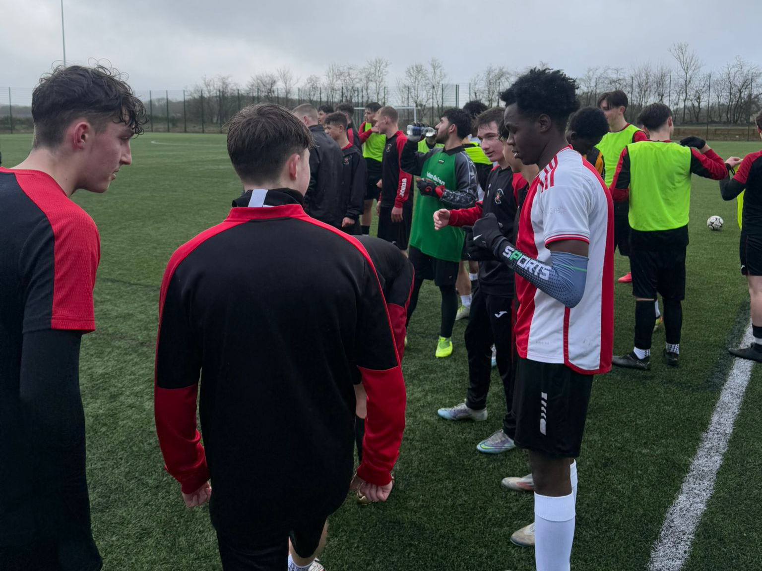 Players got to know eachother on and off the pitch