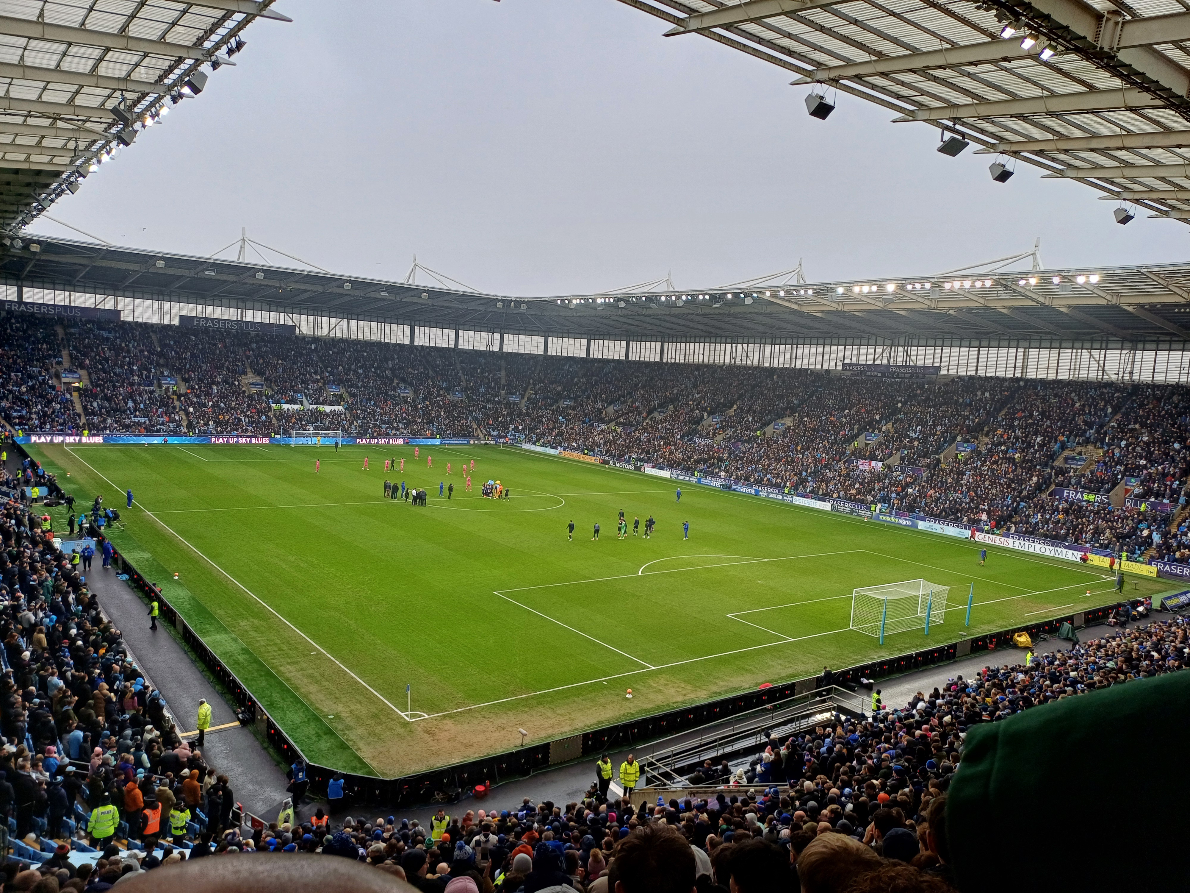 Coventry vs Ipswich at Coventry Building Society Arena