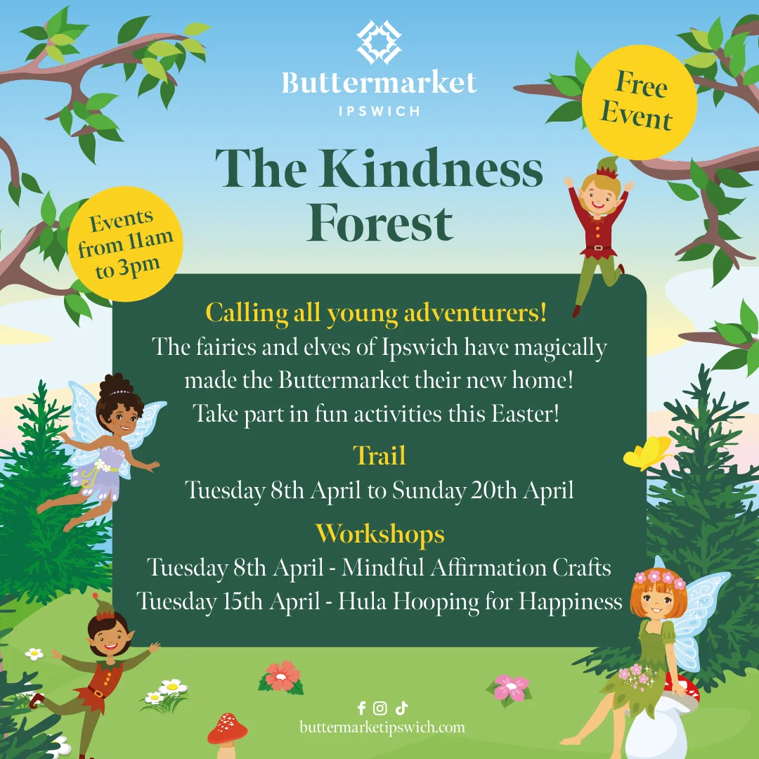 Kindness Forest at Buttermarket Ipswich