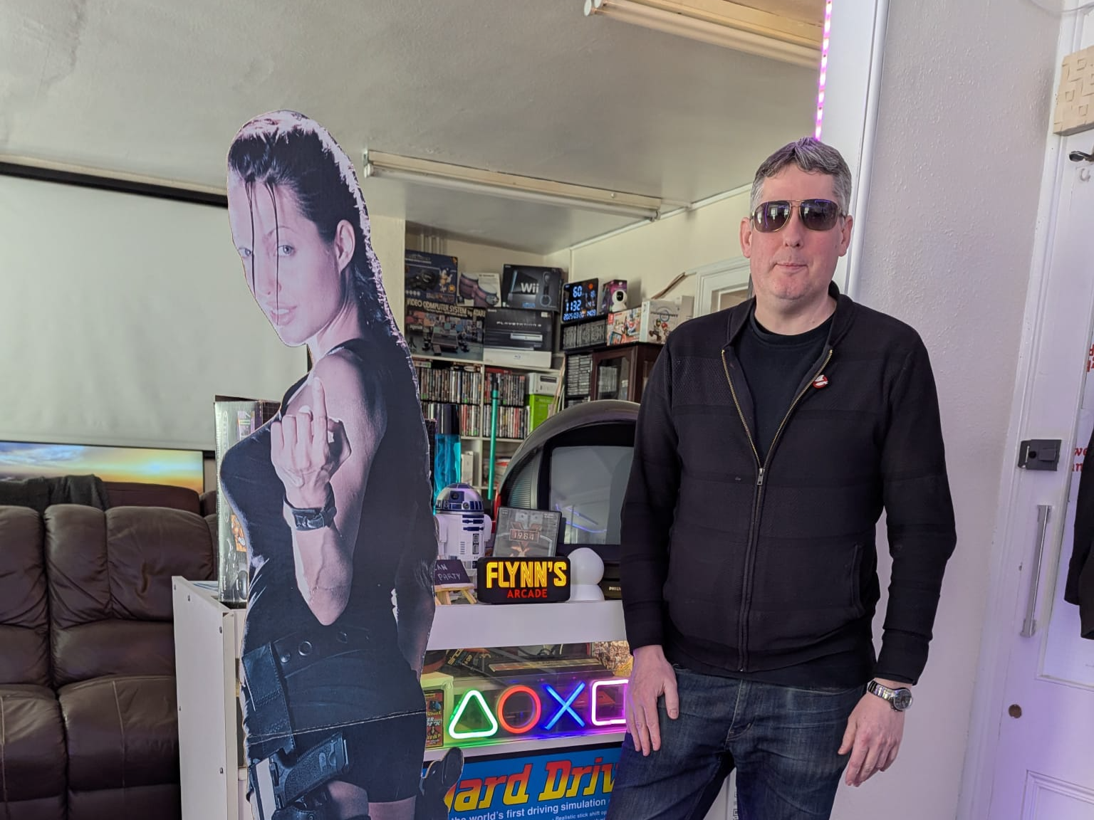 Allister Frost, owner of Blast from the Past