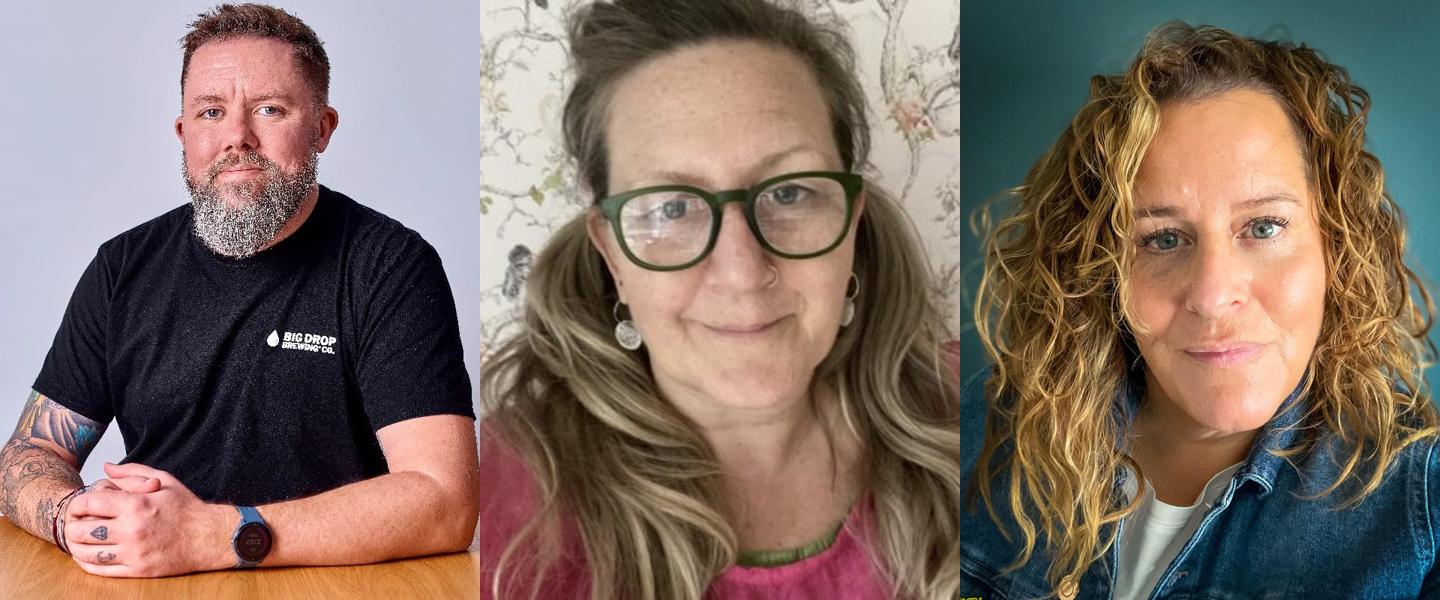 Left to right headshots: James, Miranda, Samantha. From the Ipswich.love team.