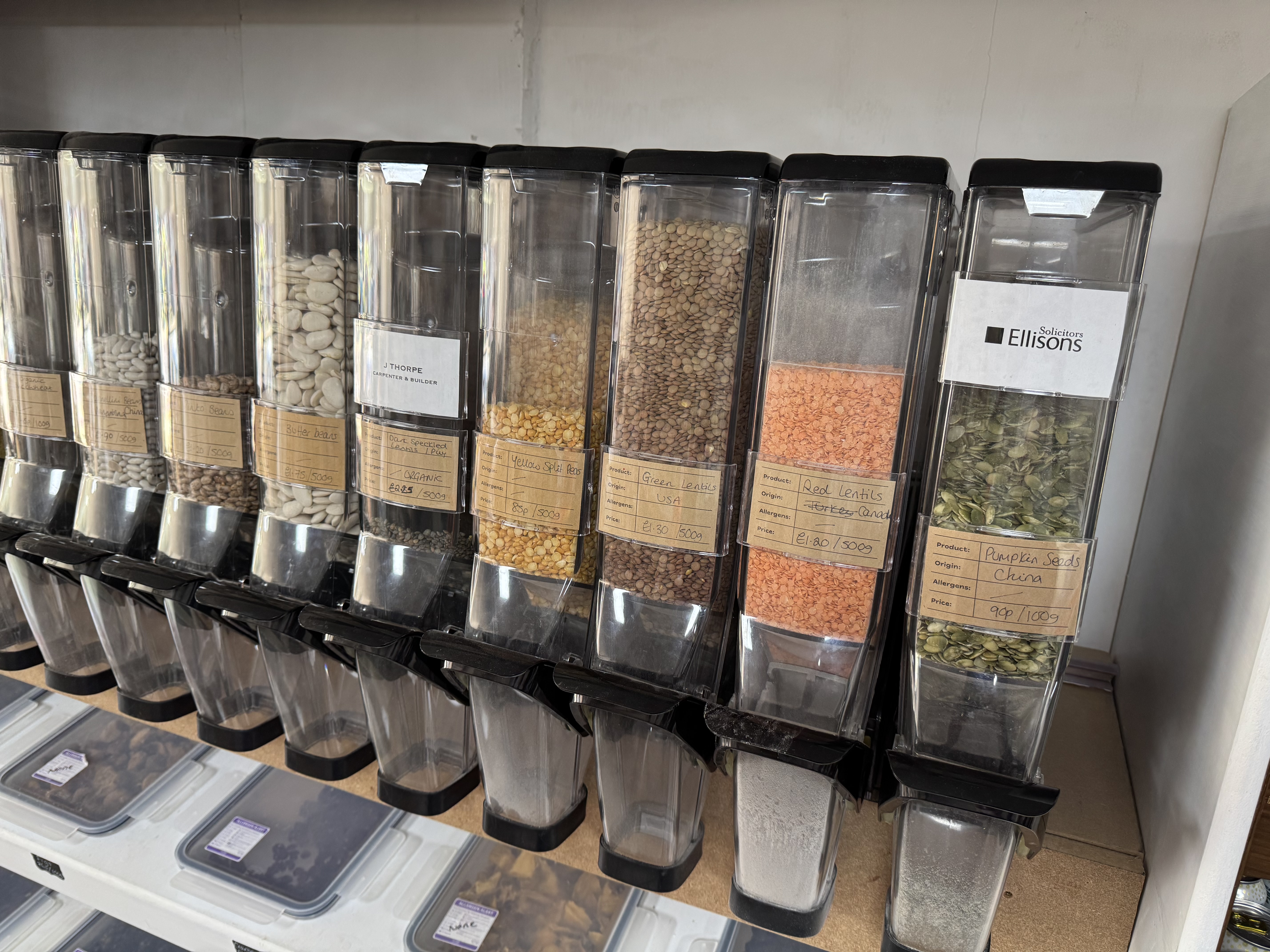 Seeds, lentils and pulses