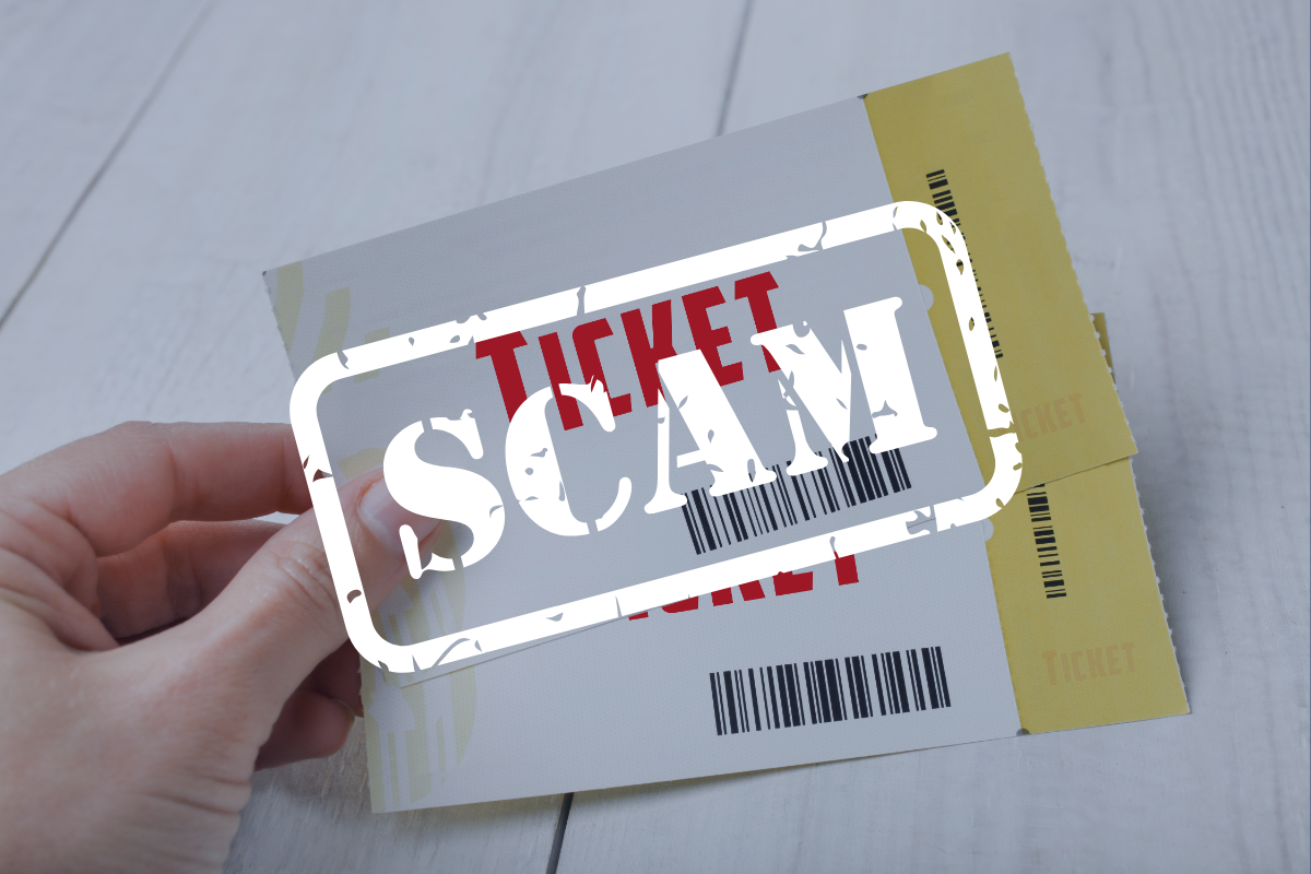 Ticket scam