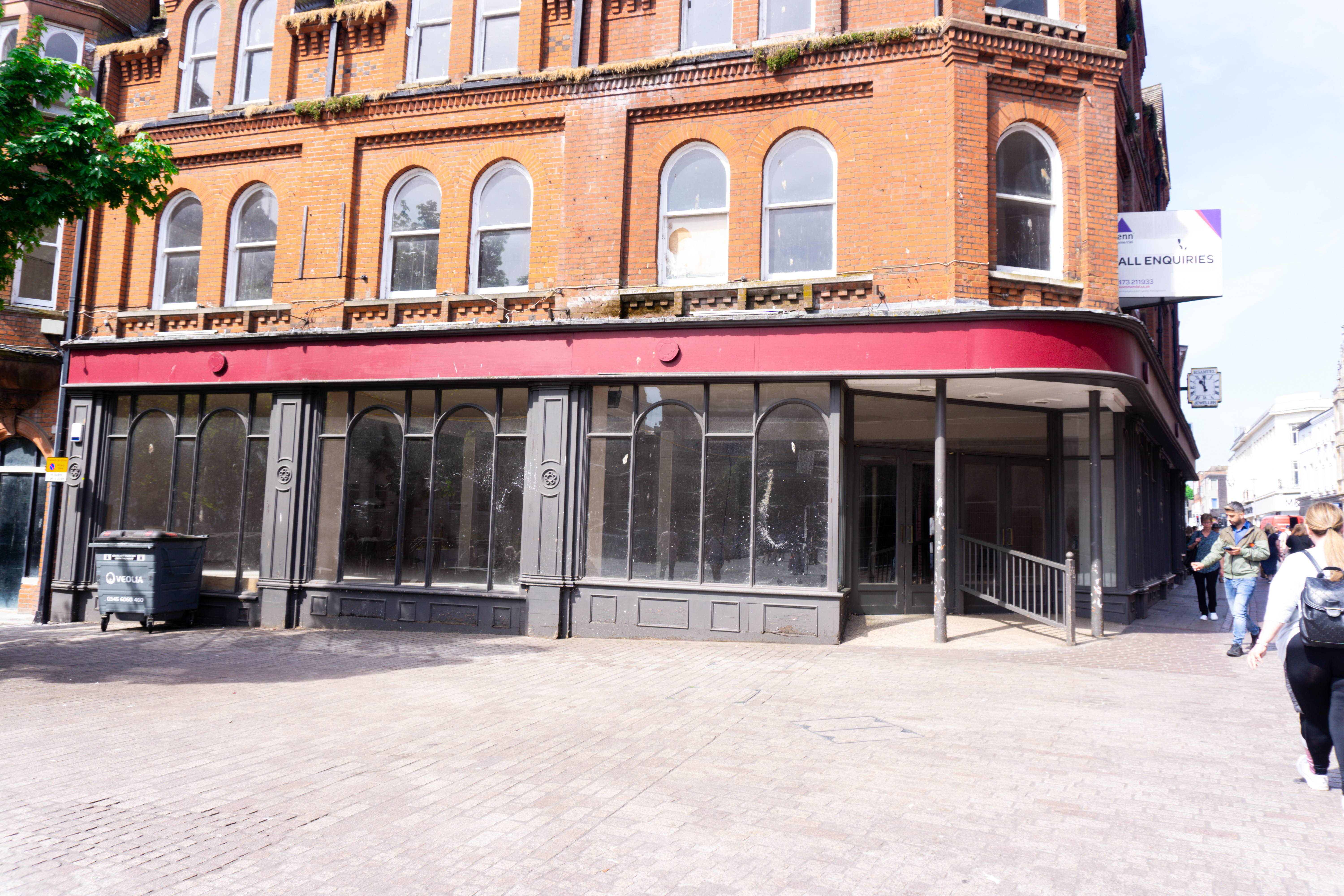 The former Grimwades building in Ipswich