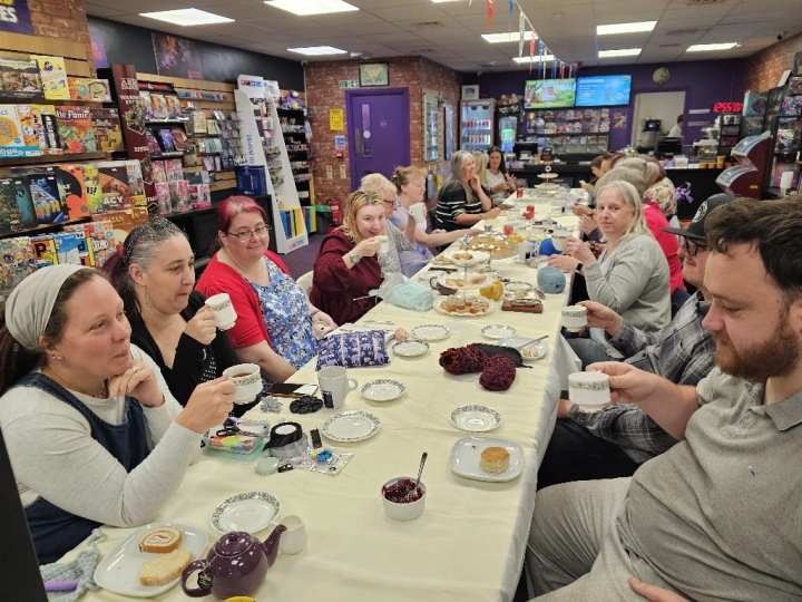 Geek Retreat were one of several businesses to mark the occasion, holding a tea party to commemorate the 80th anniversary