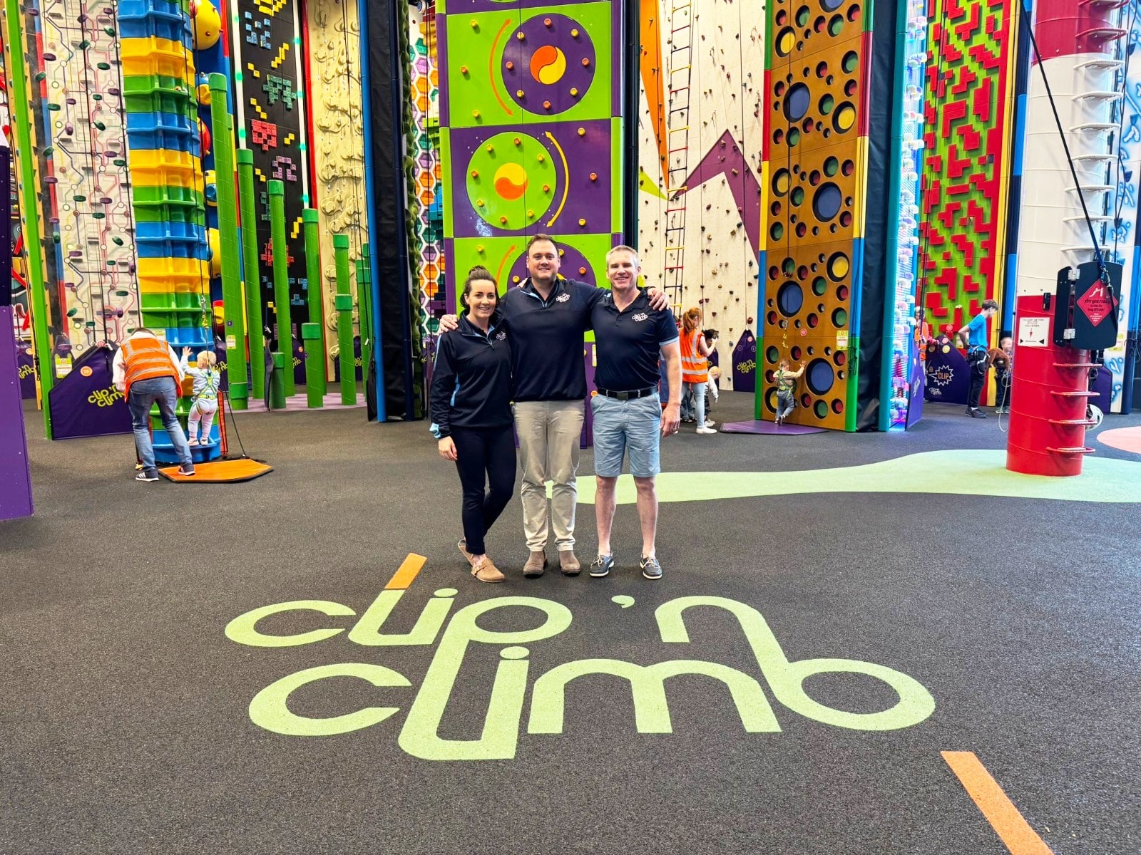 General Manager Georgie Lilburn and Directors Josh Davey and Mark Patterson