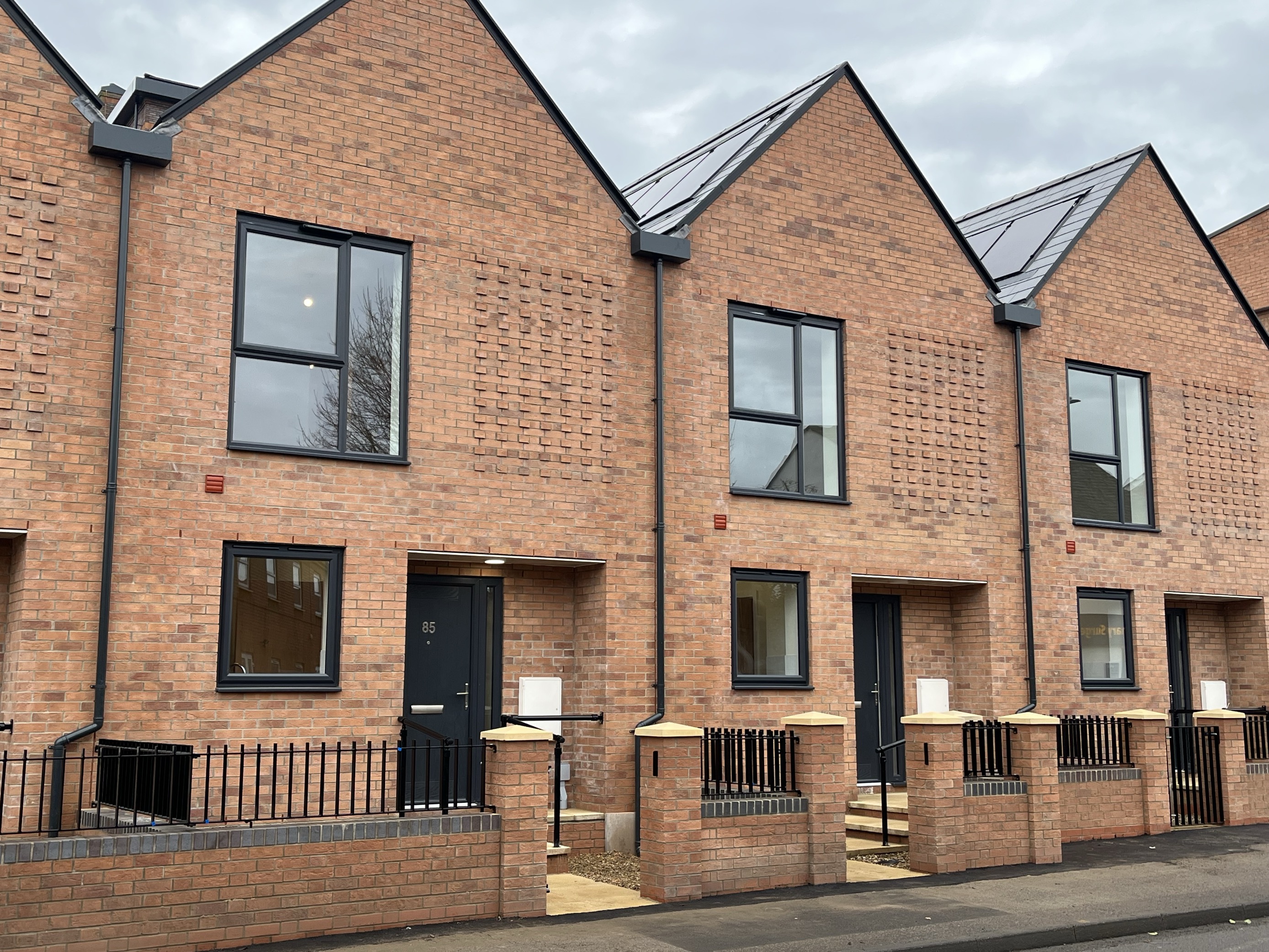 Bibb Way housing development in Ipswich