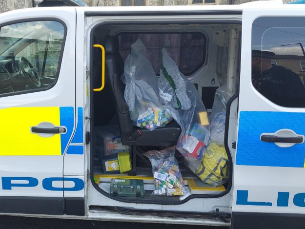 Illegal vapes seized by police in Ipswich