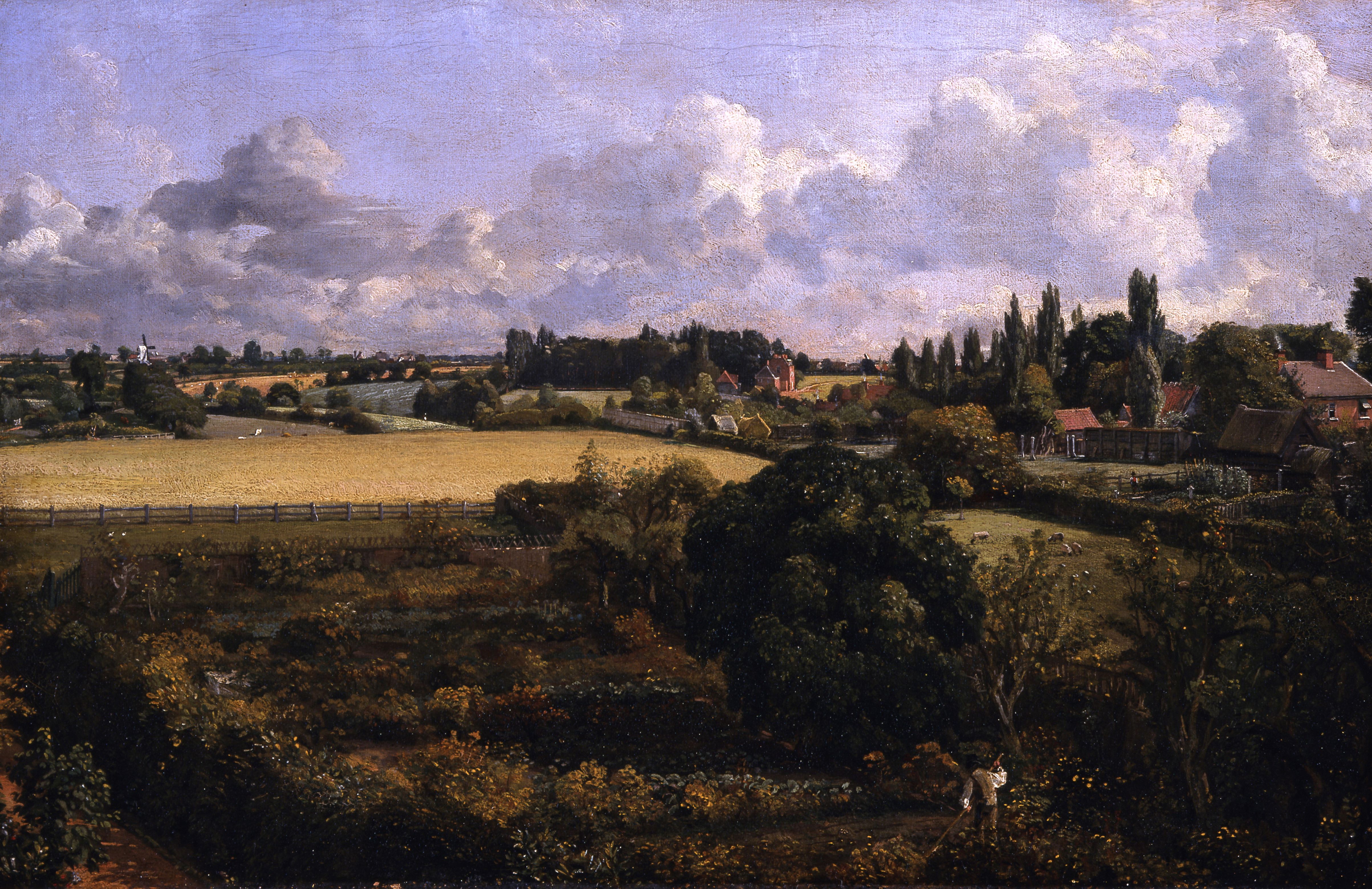 Golding Constable's Kitchen Garden by John Constable