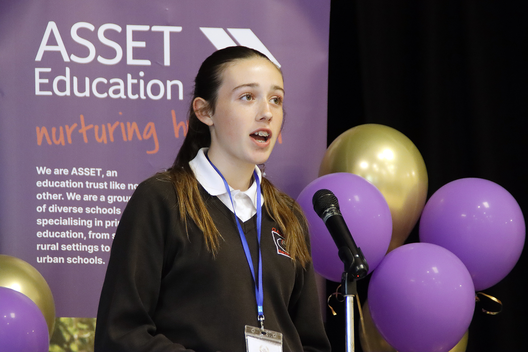 Best Speaker in the Hobbies and Passions category: Lana Sparkes (14, Claydon High School)