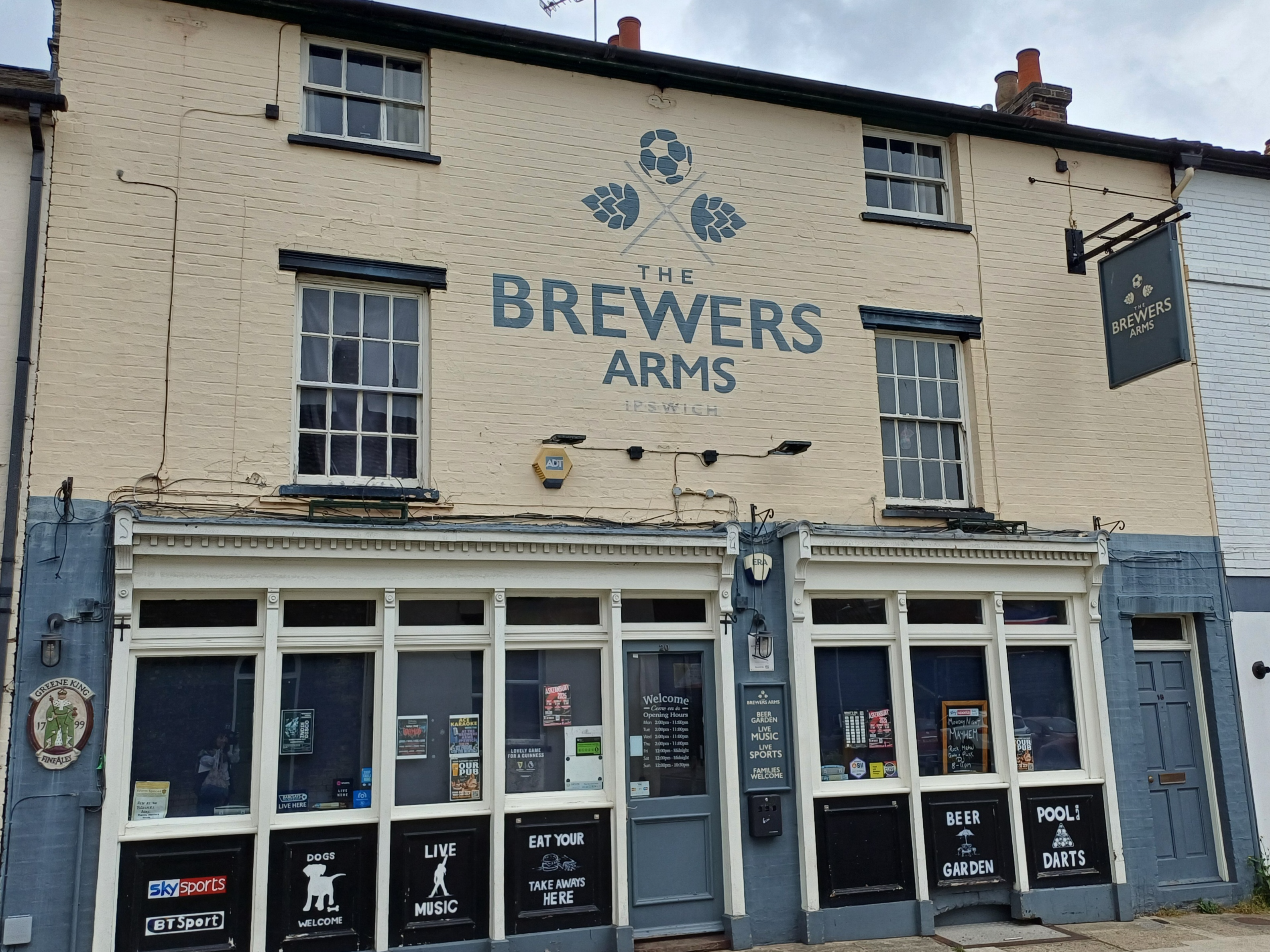 The Brewers Arms in Ipswich