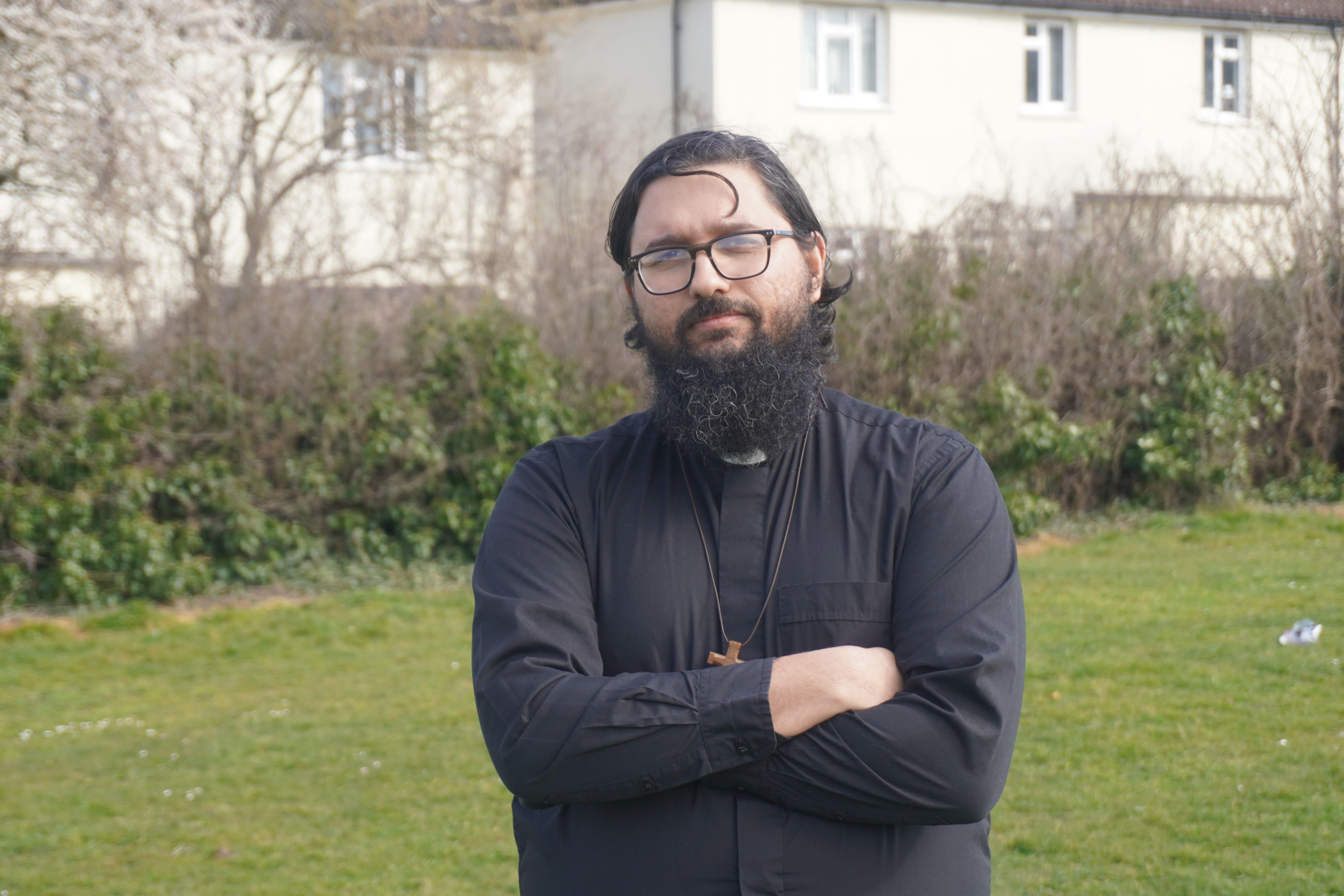 Rev'd Kiran Lotay on the Triangle Estate in Ipswich