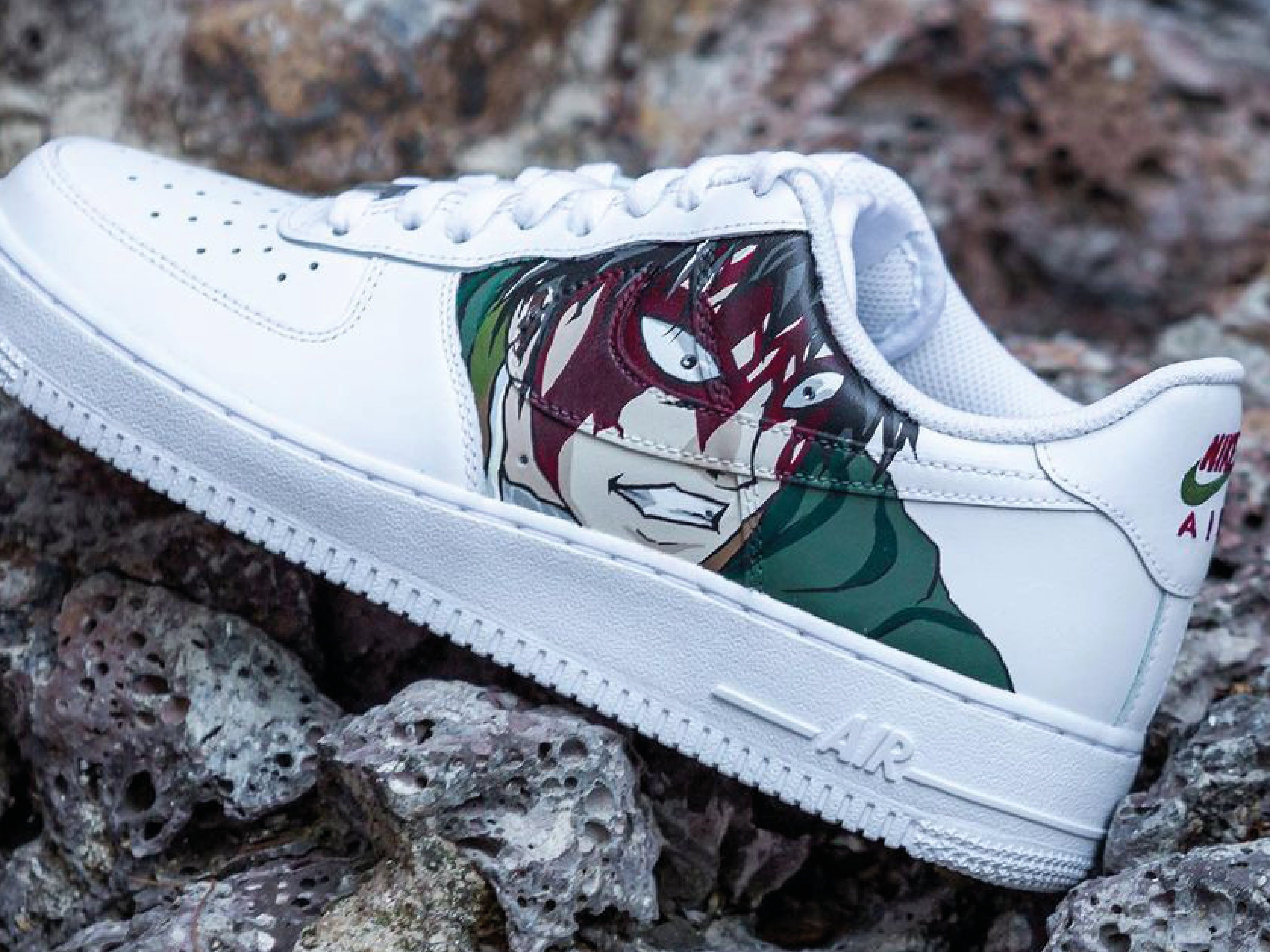 Honey Customs Air Force 1 'Attack on Titan'