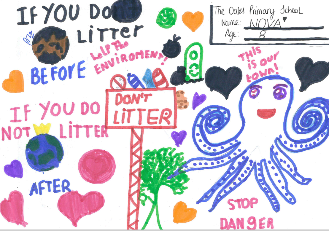 Entry from Nova of Oaks Primary School in Ipswich