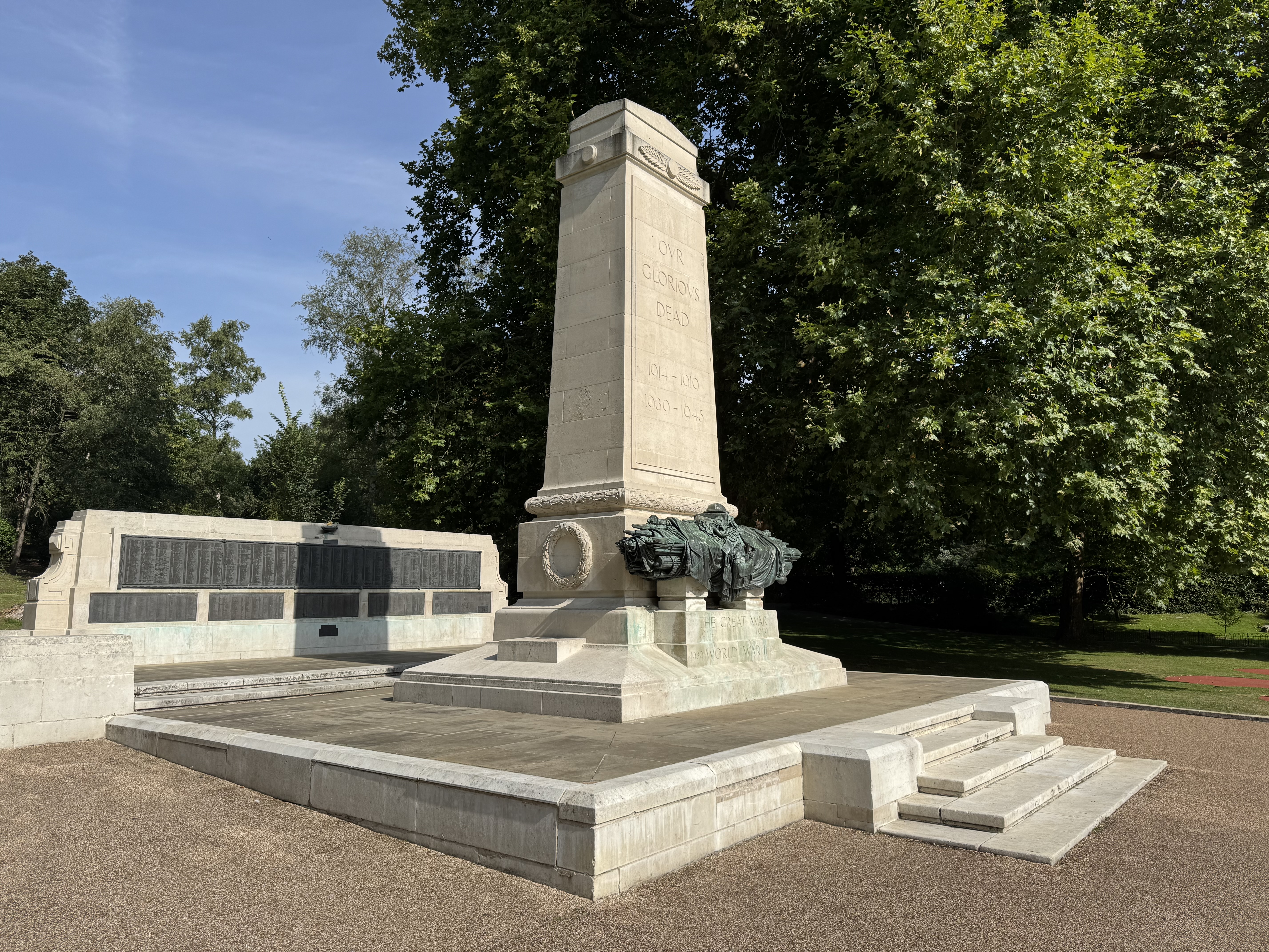 The Cenotaph in Christchurch Park, Ipswich