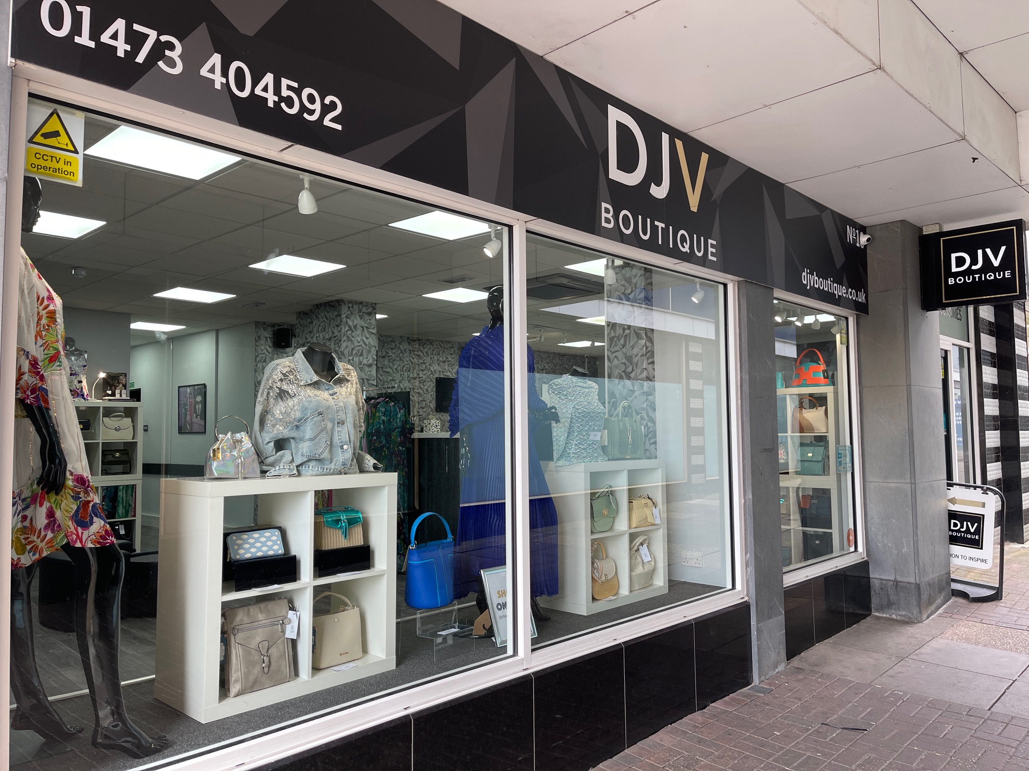 DJV Boutique on Coz Lane in Ipswich