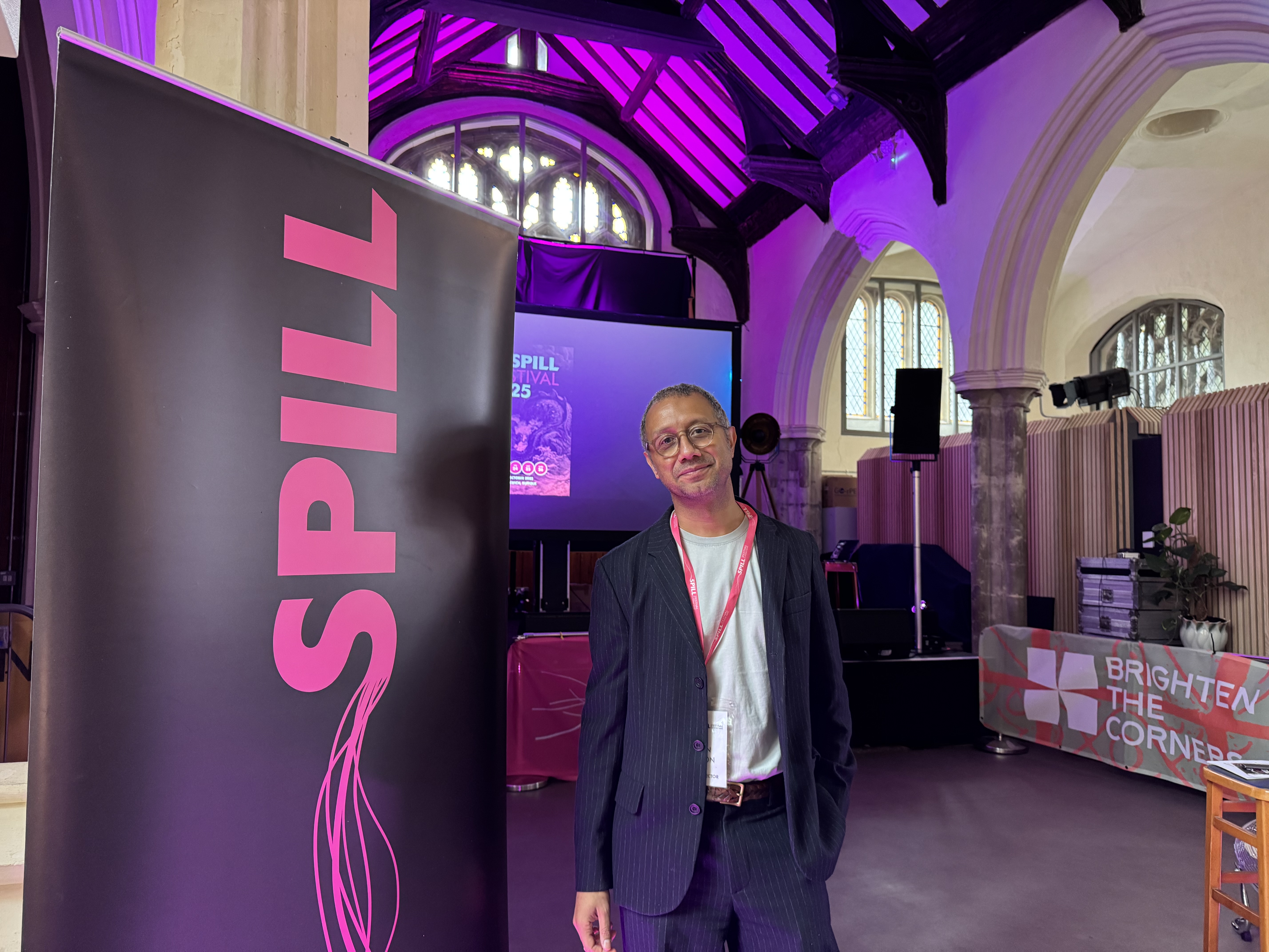 SPILL CEO and Artistic Director, Robin Deacon