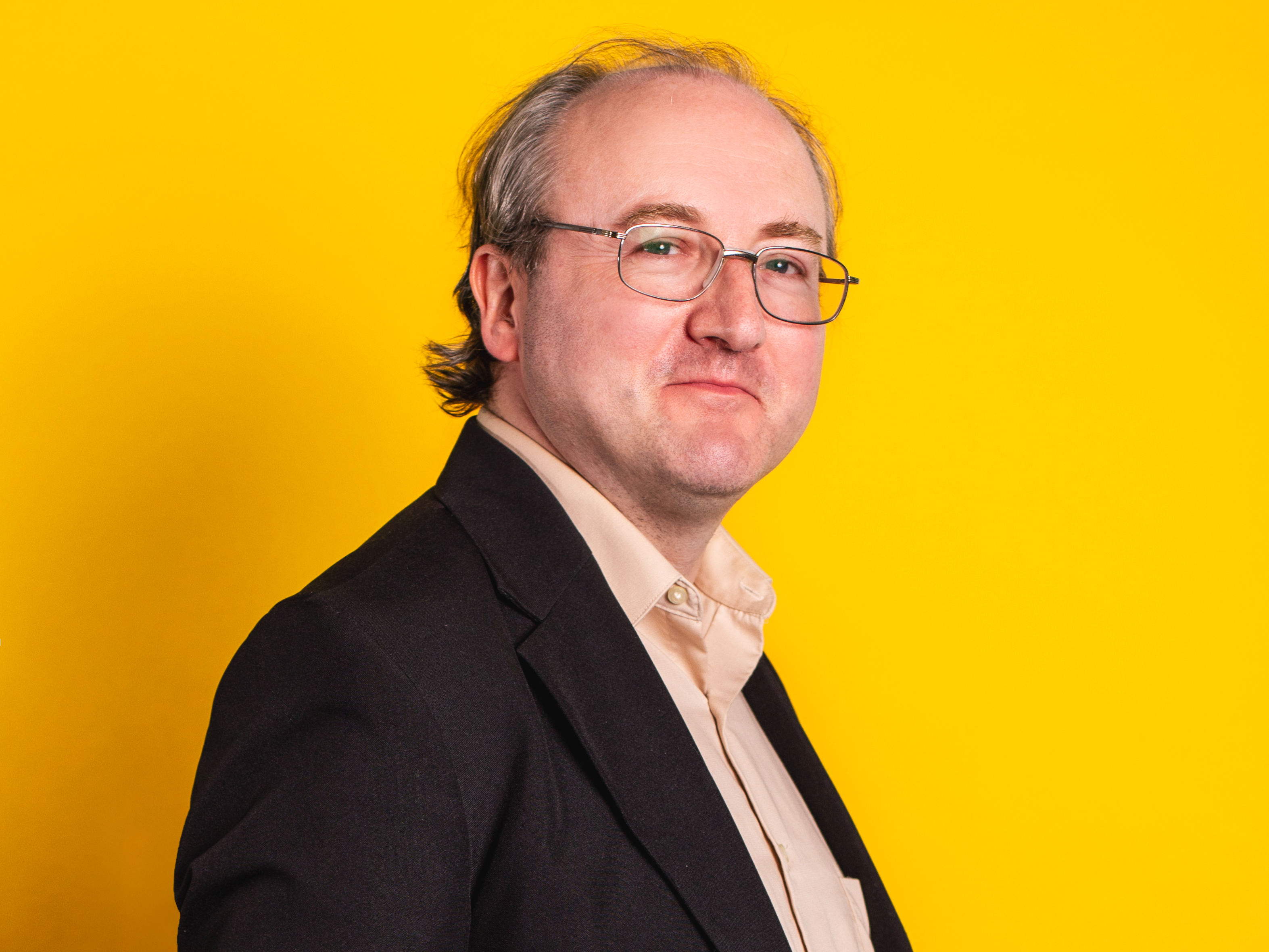 Man posing for photo