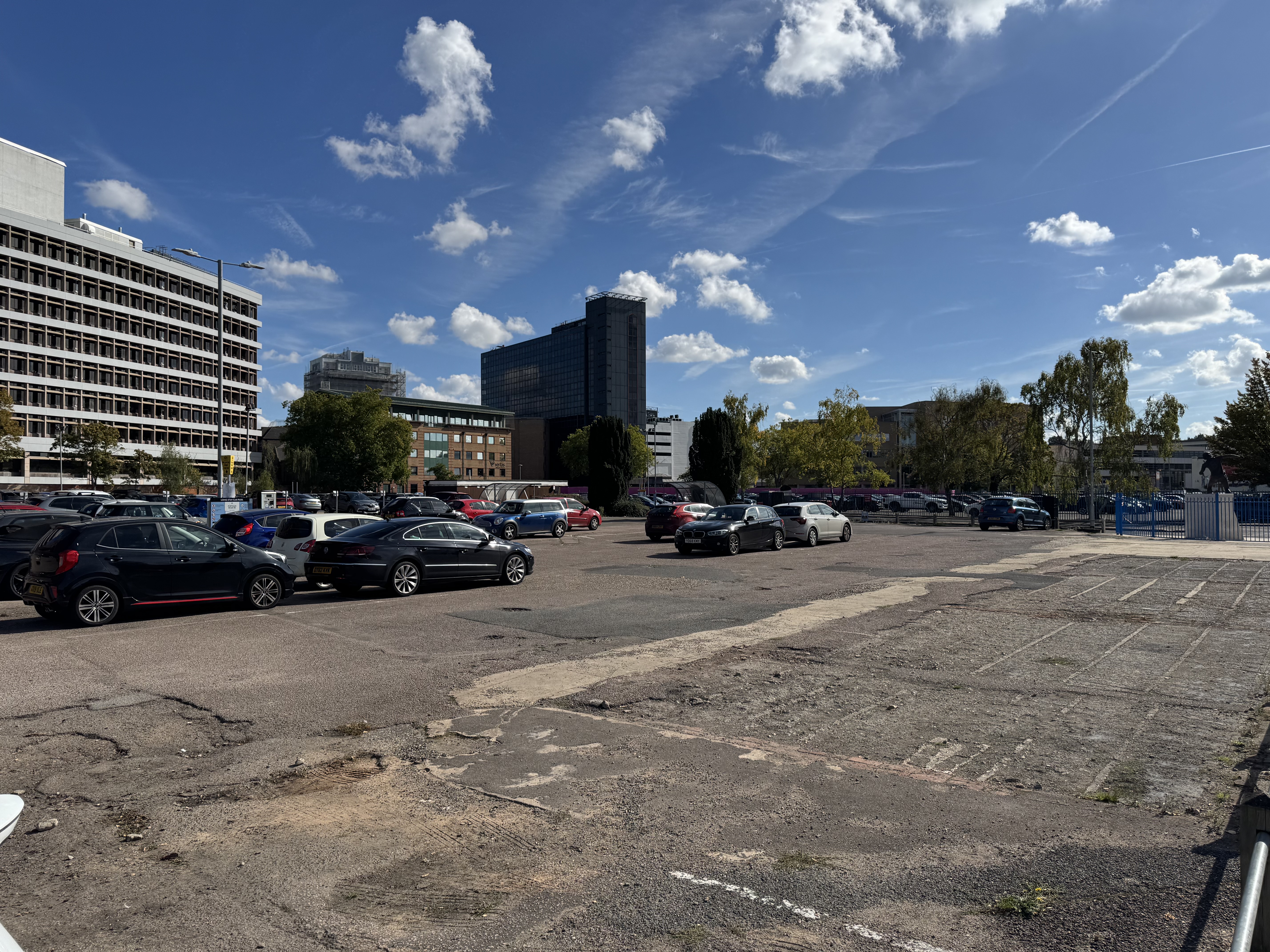 Car park at Portman Road