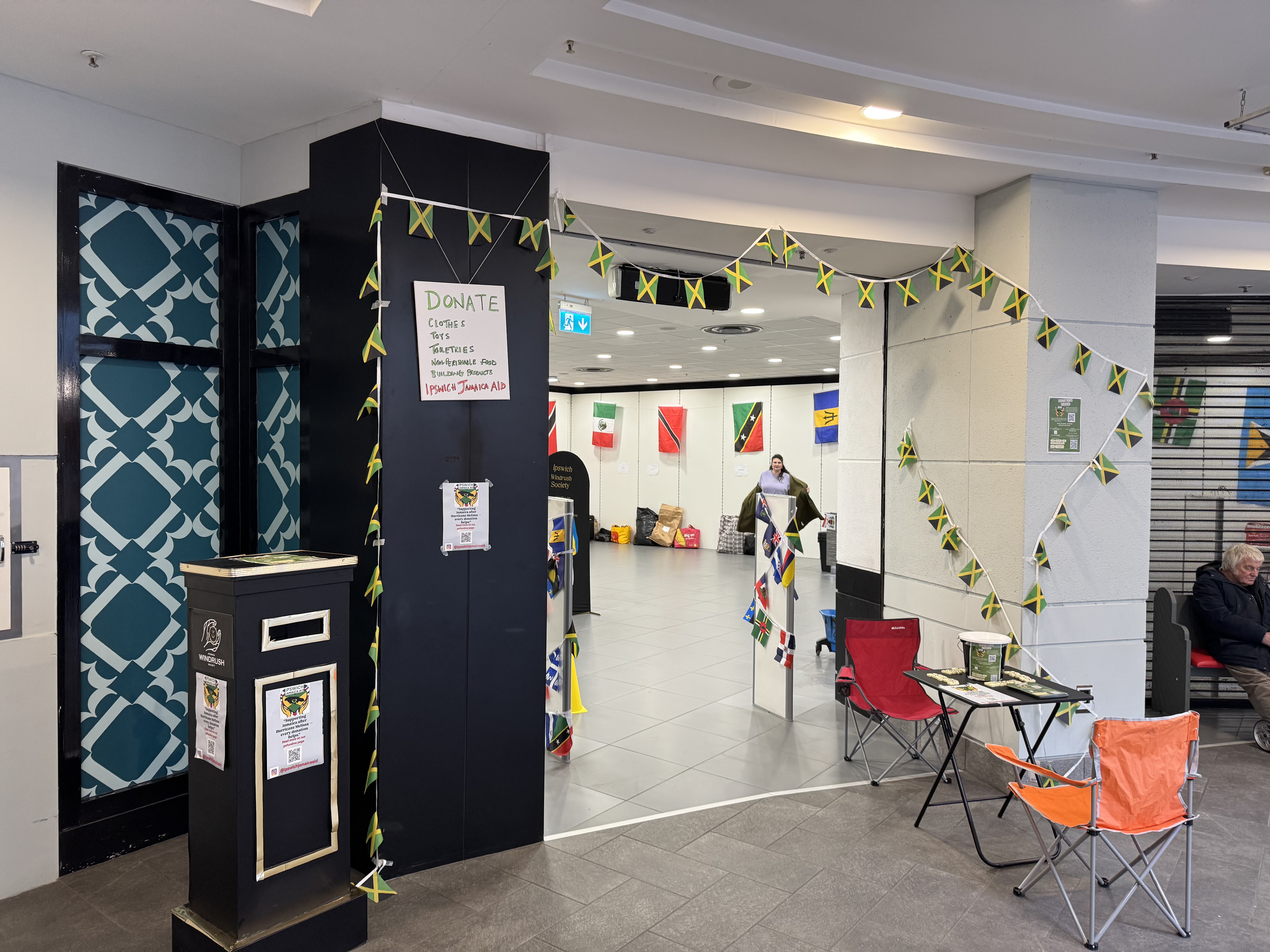 Donations can be dropped off at Unit 4 in the Buttermarket Centre