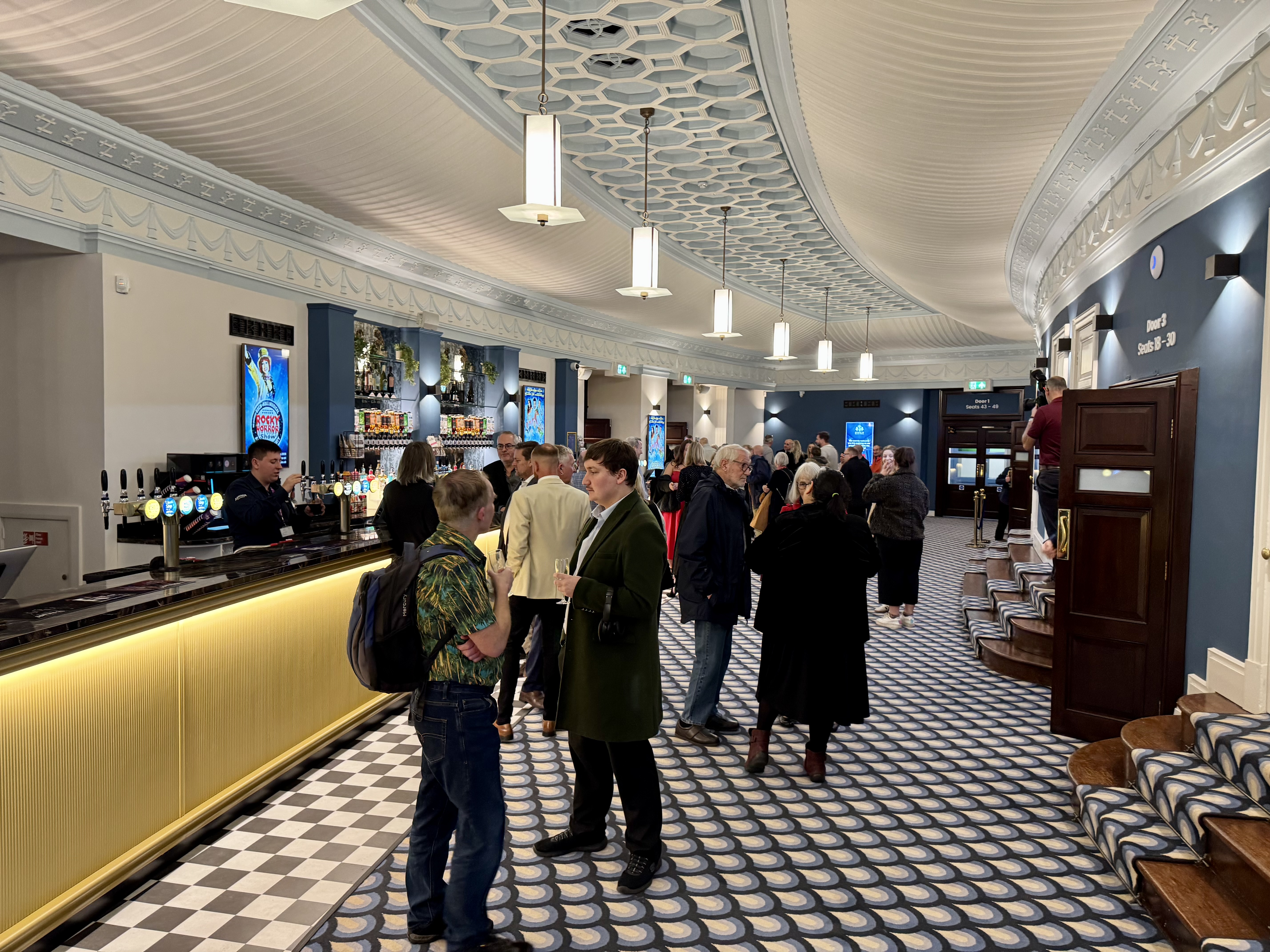 The renovated Crush Hall at the Ipswich Regent