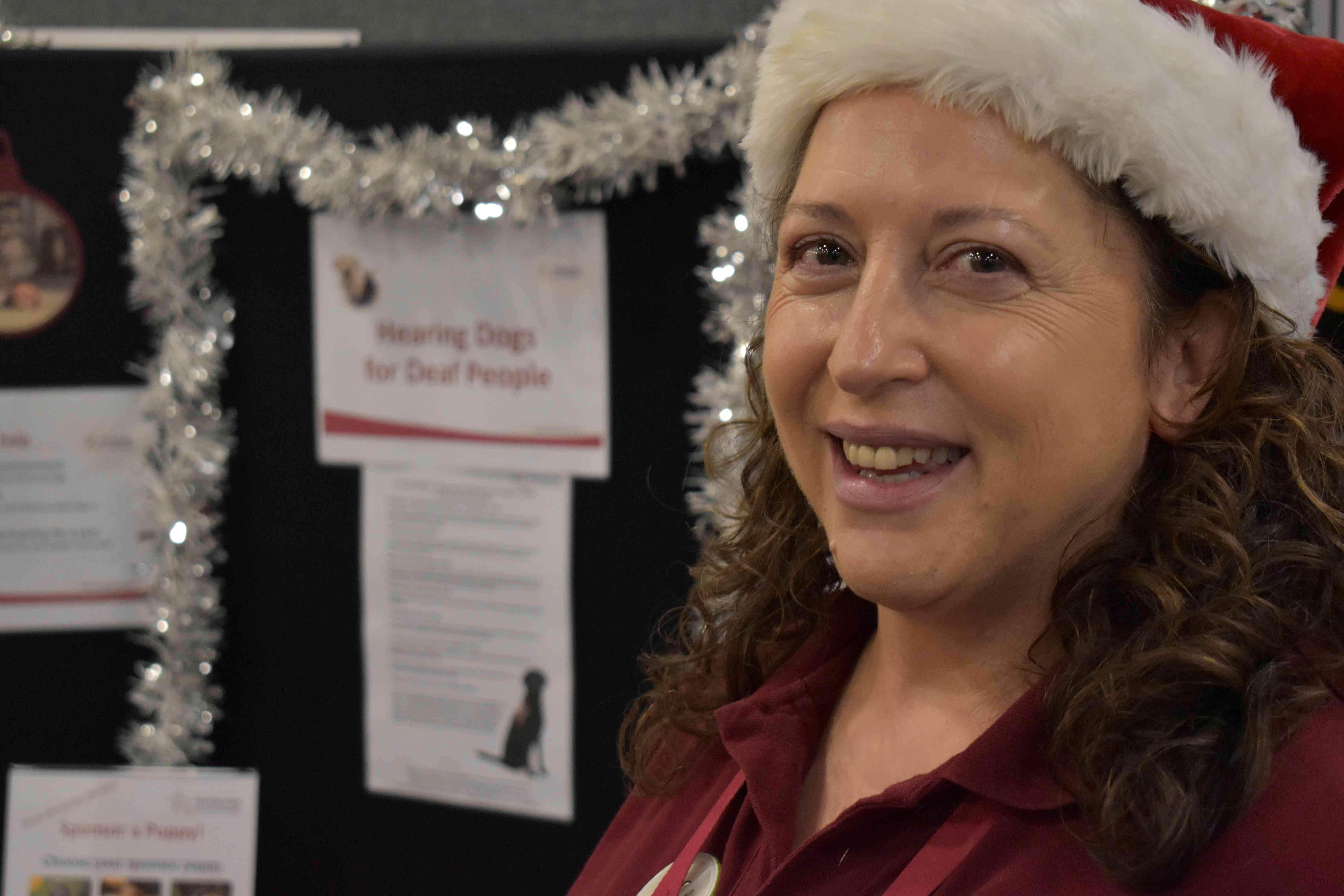 Woman posing for photo