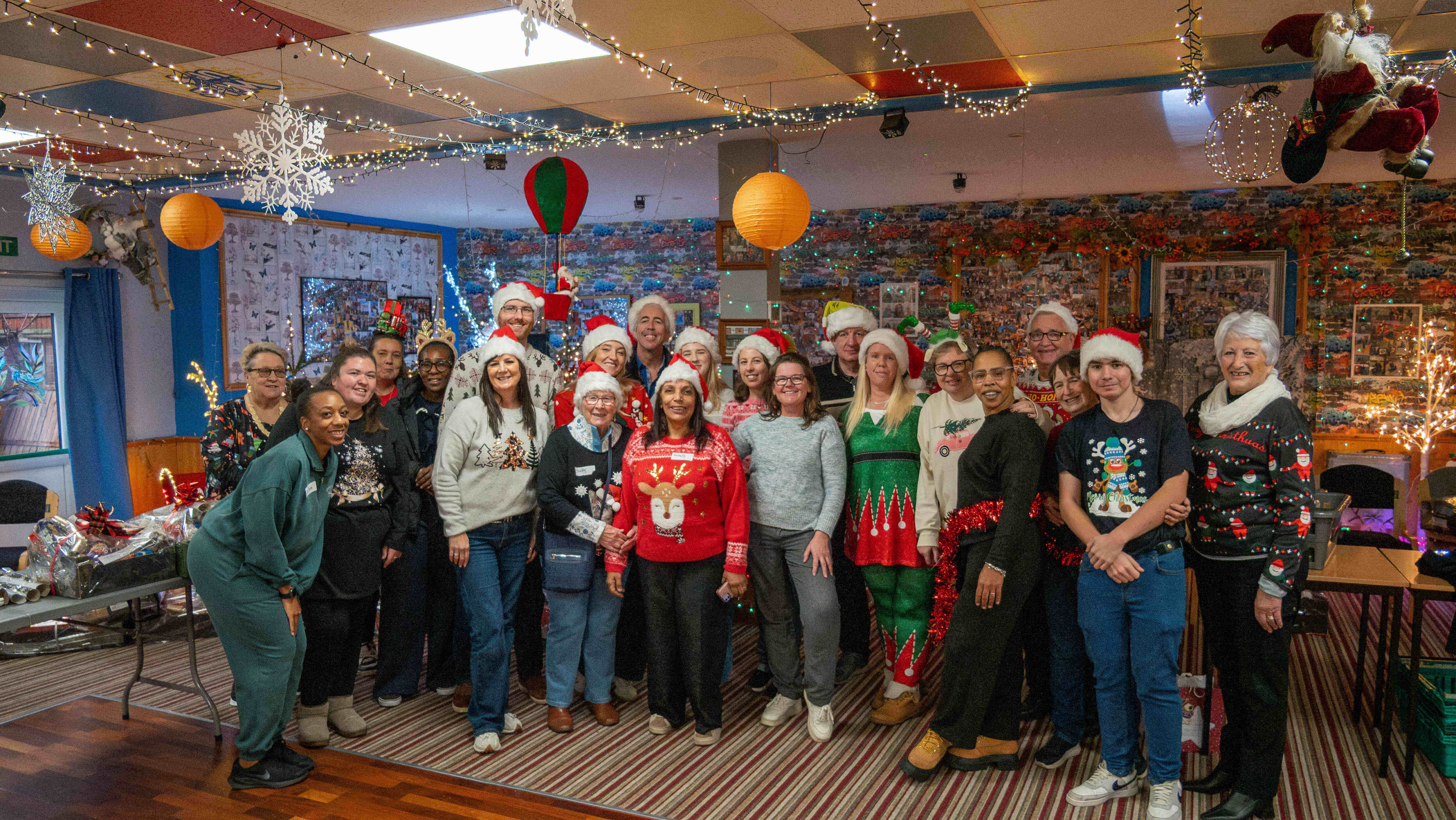 The PLMR Genesis team and Ipswich Family Bank volunteers