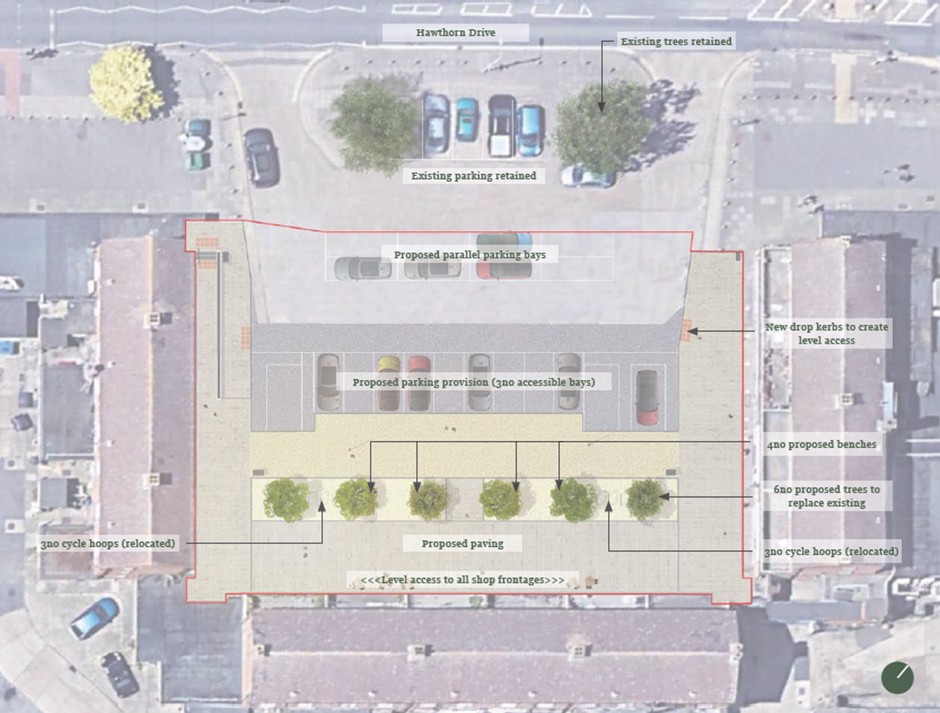 Proposed plans for Hawthorn Drive