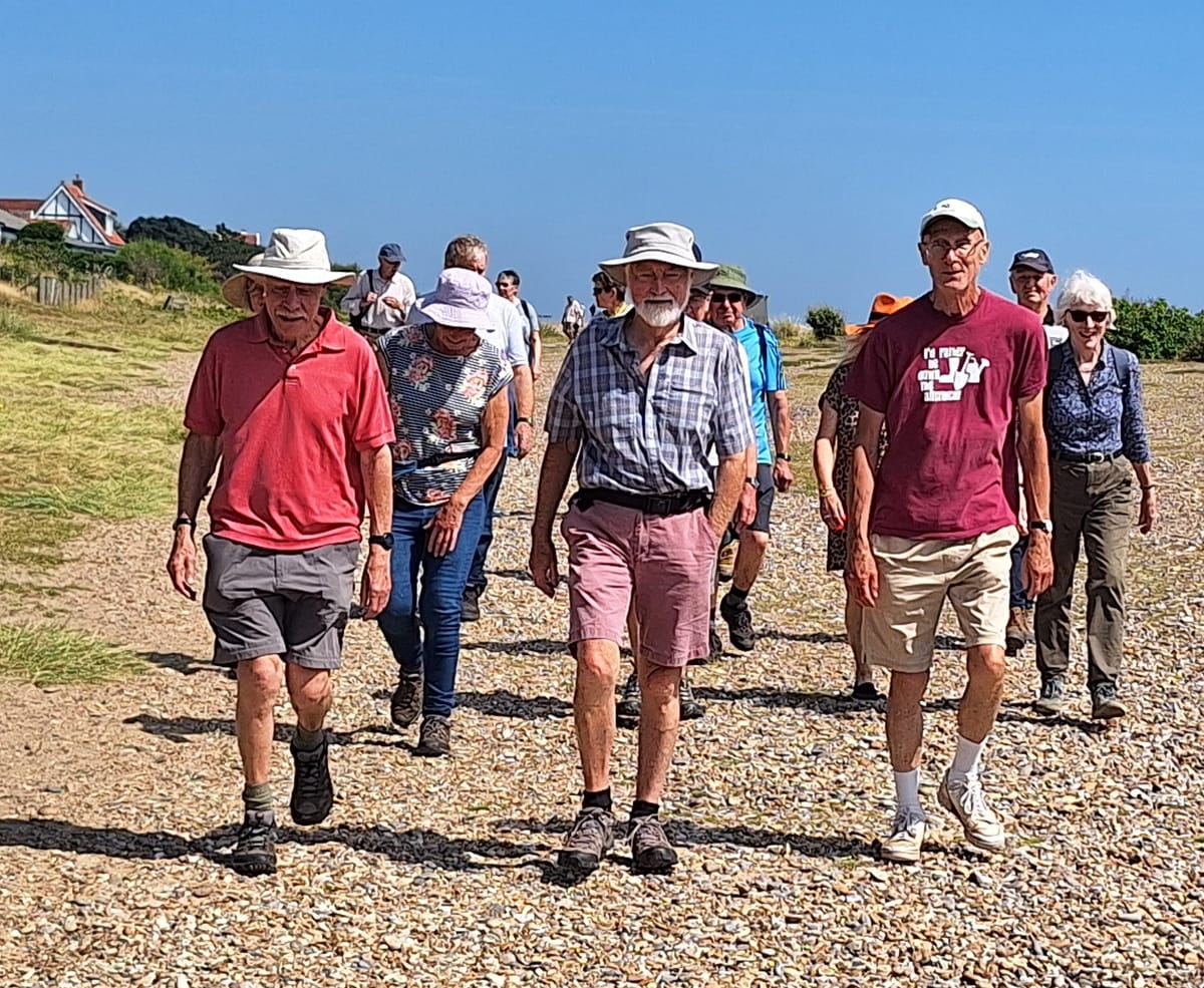 Walk On at Thorpeness