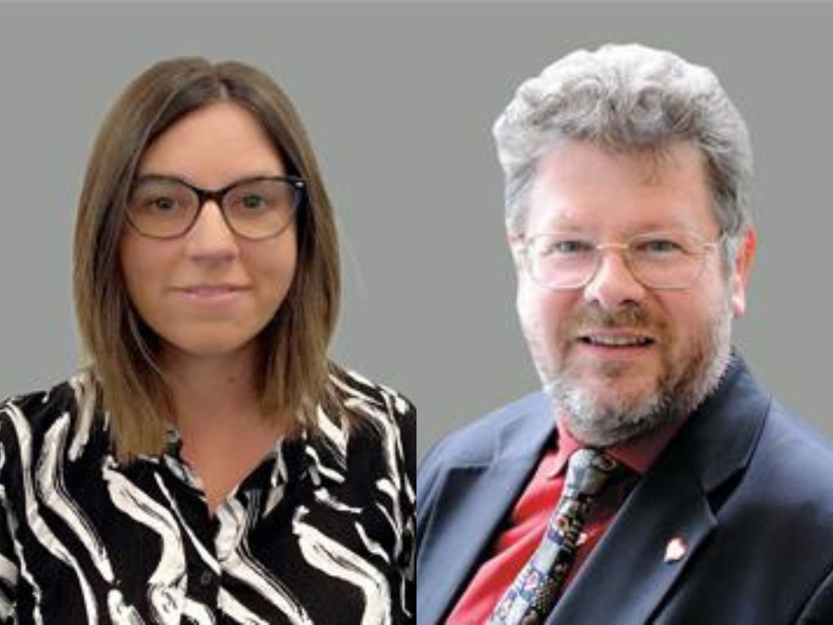 Cllr Sam Murray and Cllr John Cook