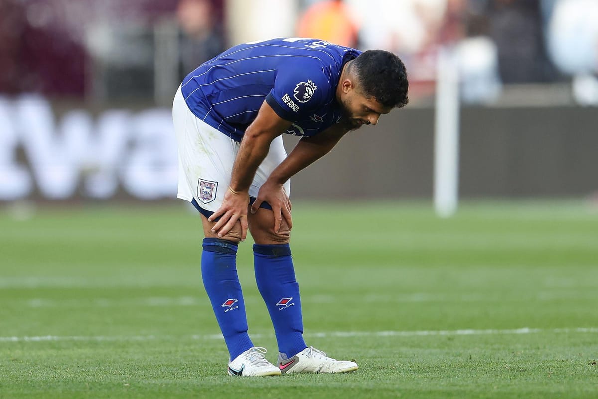 Sam Morsy looking deflated