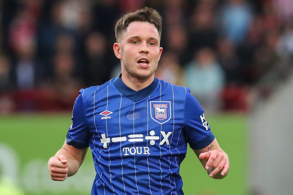 George Hirst of Ipswich Town