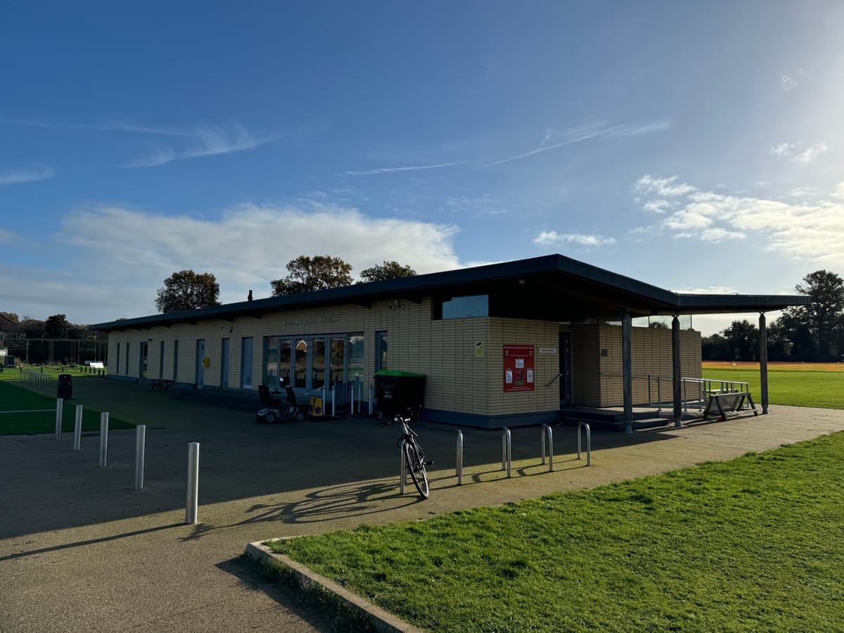 Ransomes Sports Pavilion in Ipswich