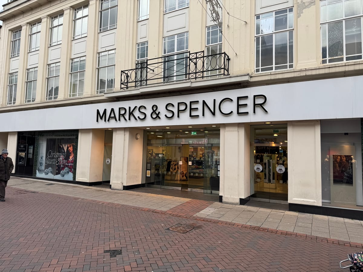 M&S on Westgate Street, Ipswich