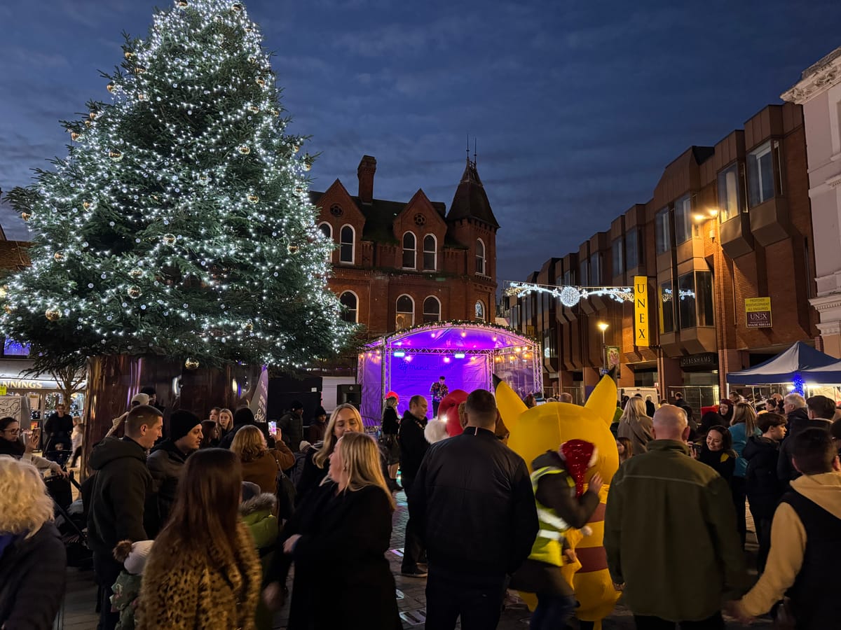 Large crowds belted out Christmas classics at A Very Suffolk Christmas in Ipswich