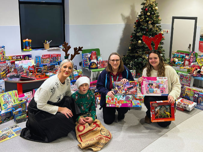 Toys donated to Ipswich and Colchester hospital by Hudson Group