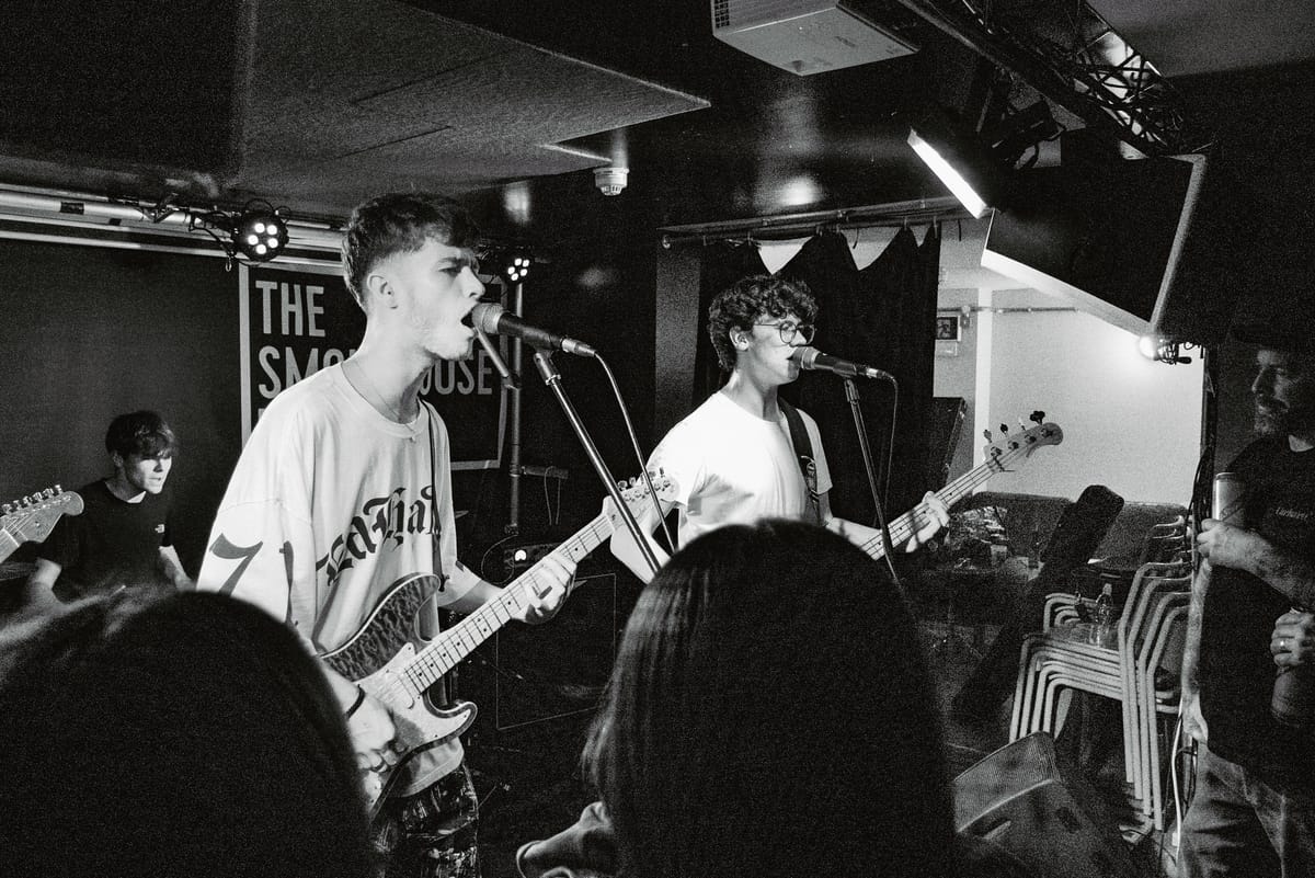 Helix performing at The Smokehouse in Ipswich